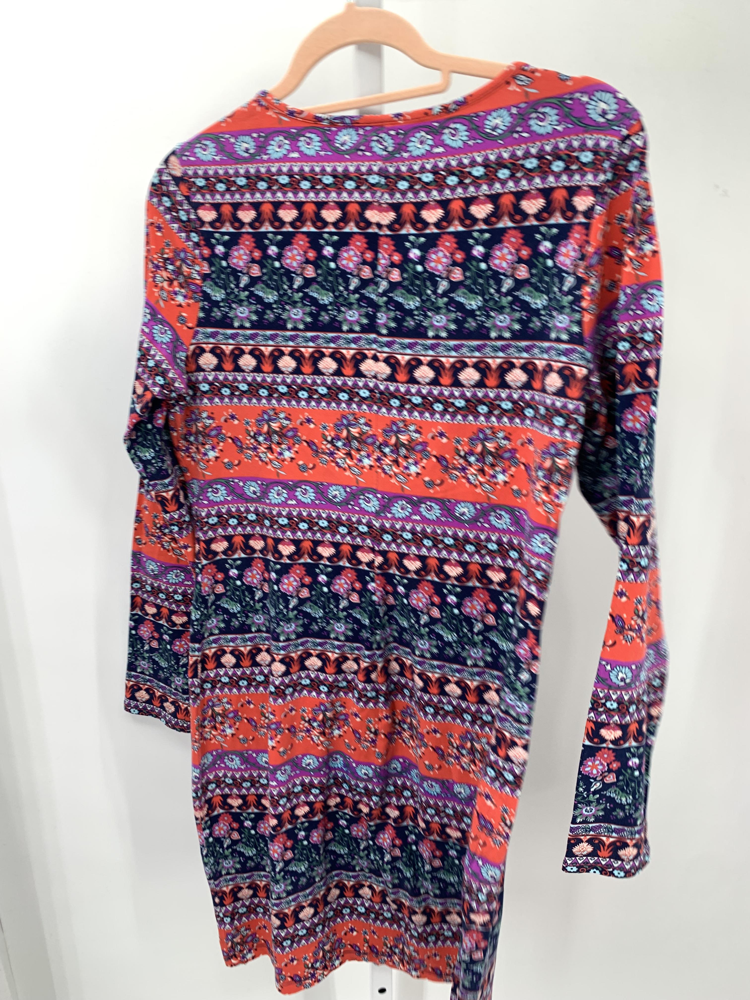 Xhilaration Size Extra Large Misses Long Sleeve Dress