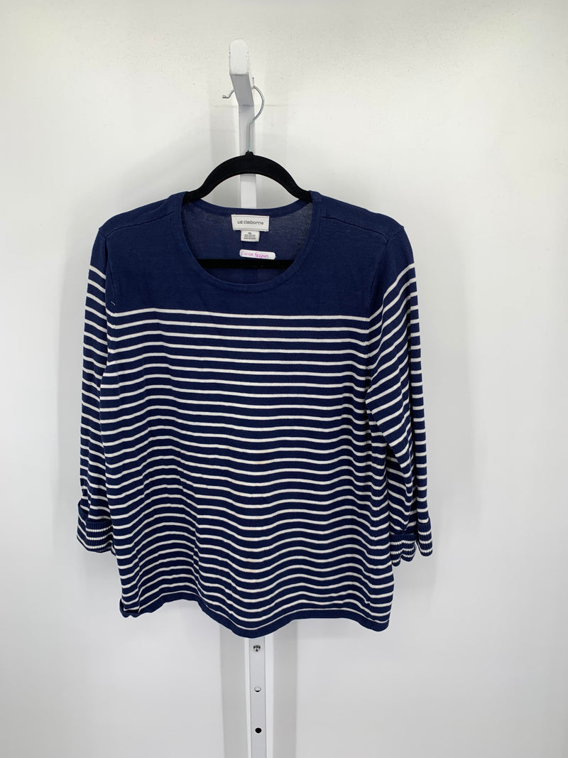 Liz Claiborne Size Extra Large Misses 3/4 Sleeve Sweater