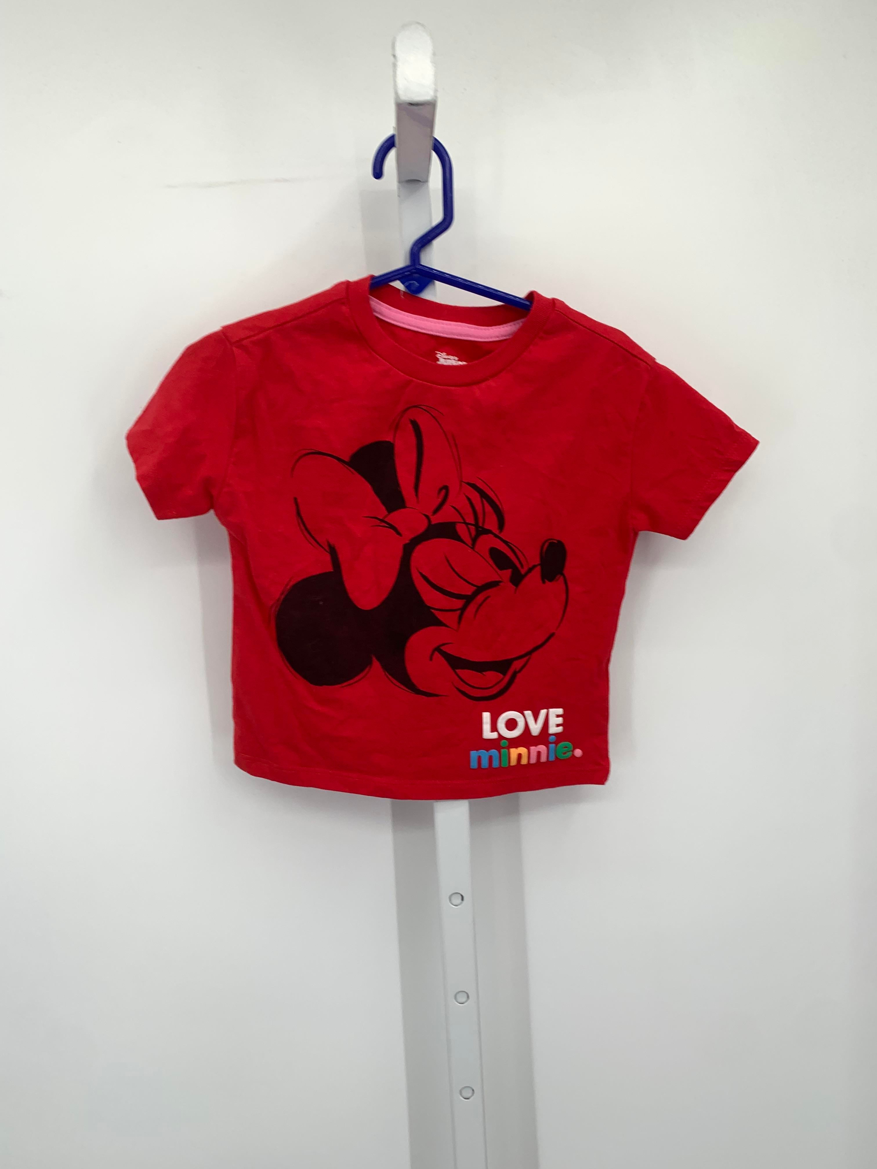 Disney Size 3T Girls Short Sleeve Shirt