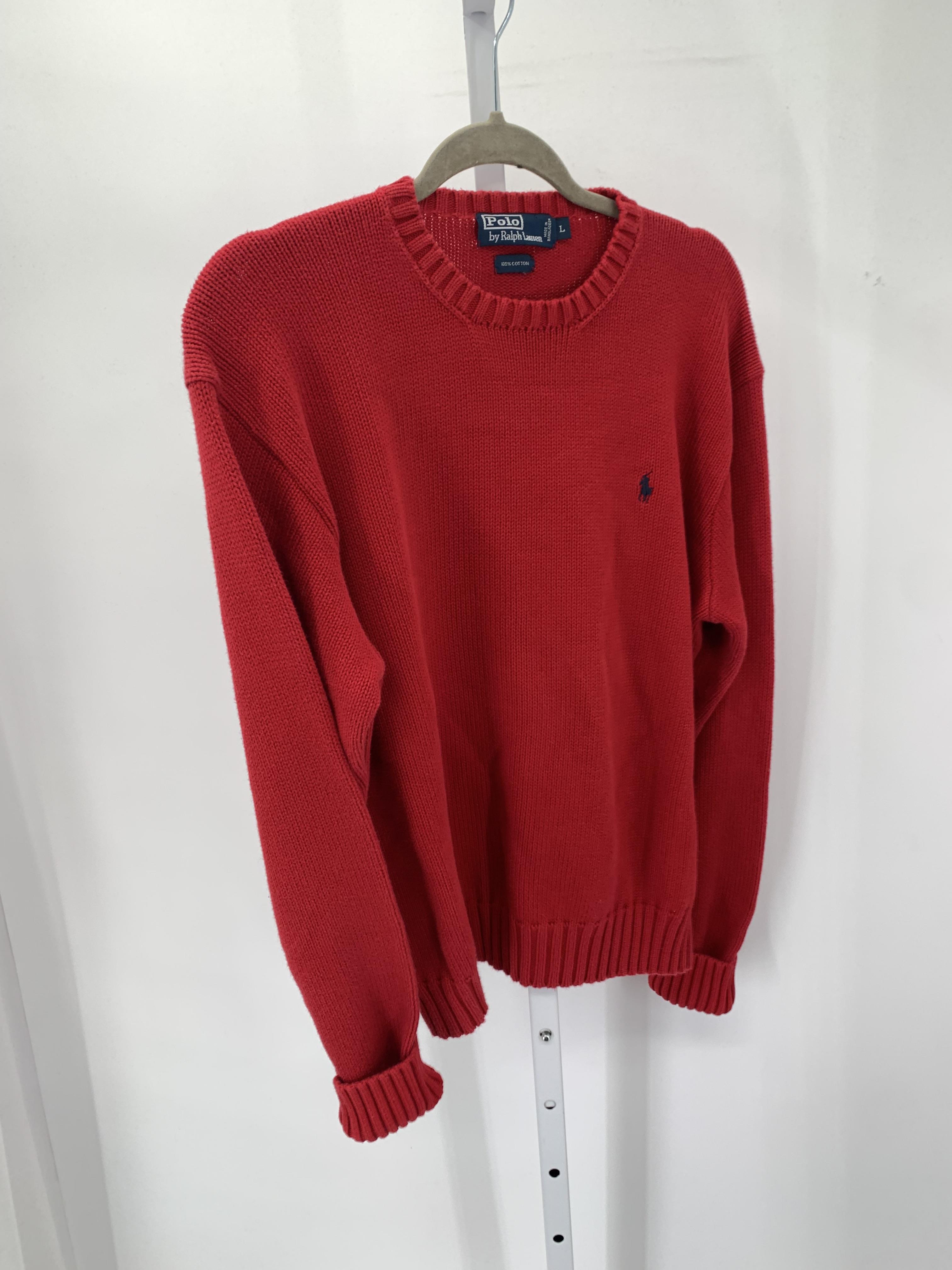 Ralph Lauren Size Large Misses Long Slv Sweater