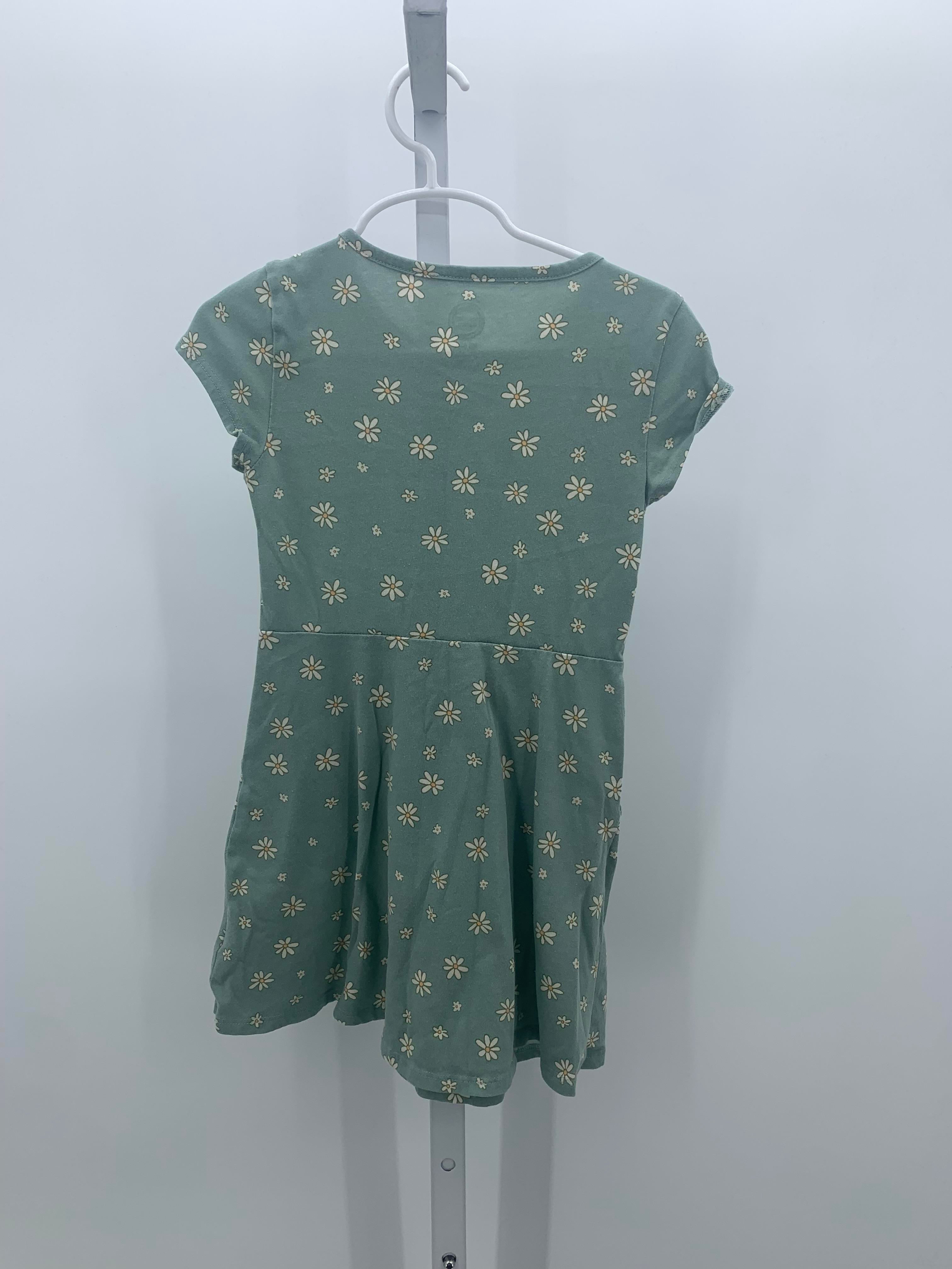 Wonder Nation Size 4-5 Girls Short Sleeve Dress