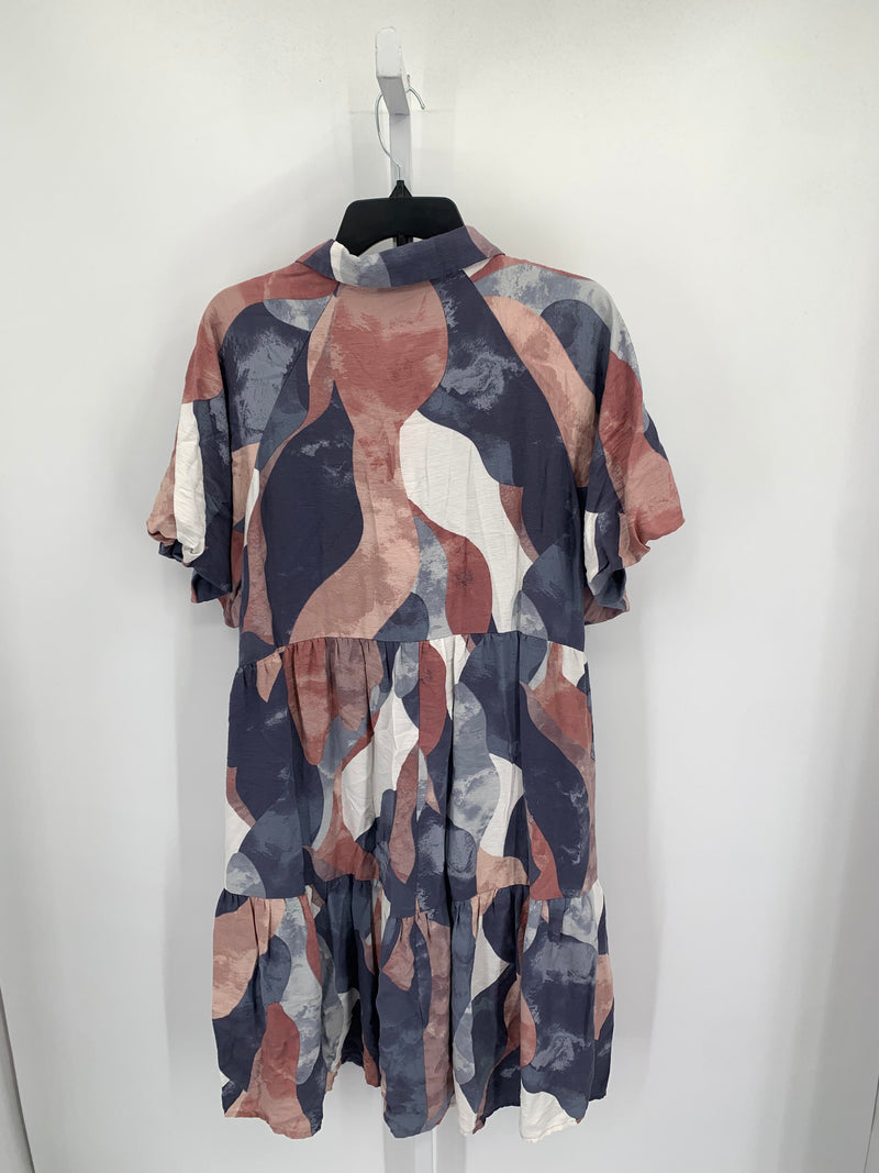 Size 18 Misses Short Sleeve Dress