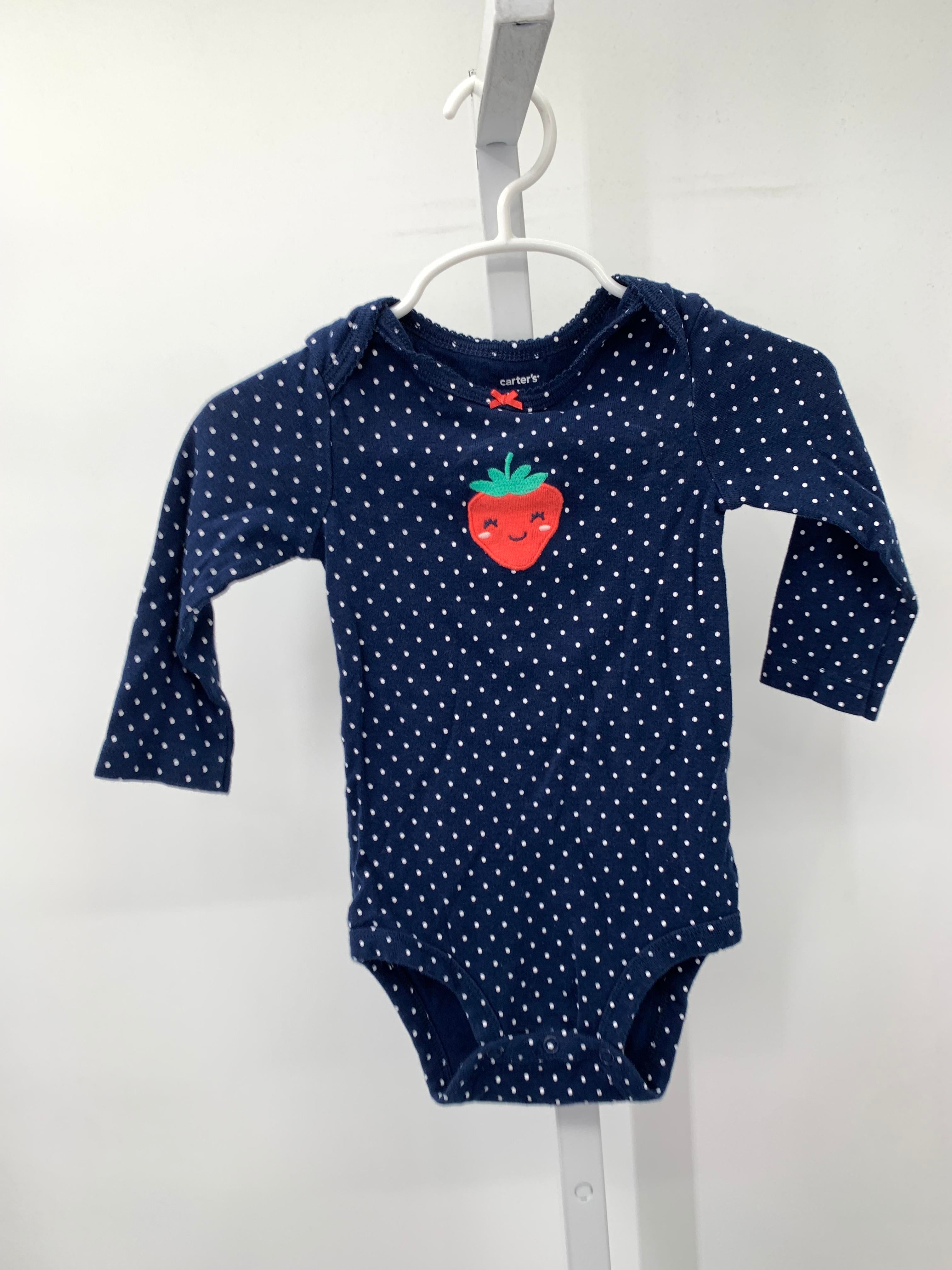 Carters Size 12 Months Girls Long Sleeve Shirt