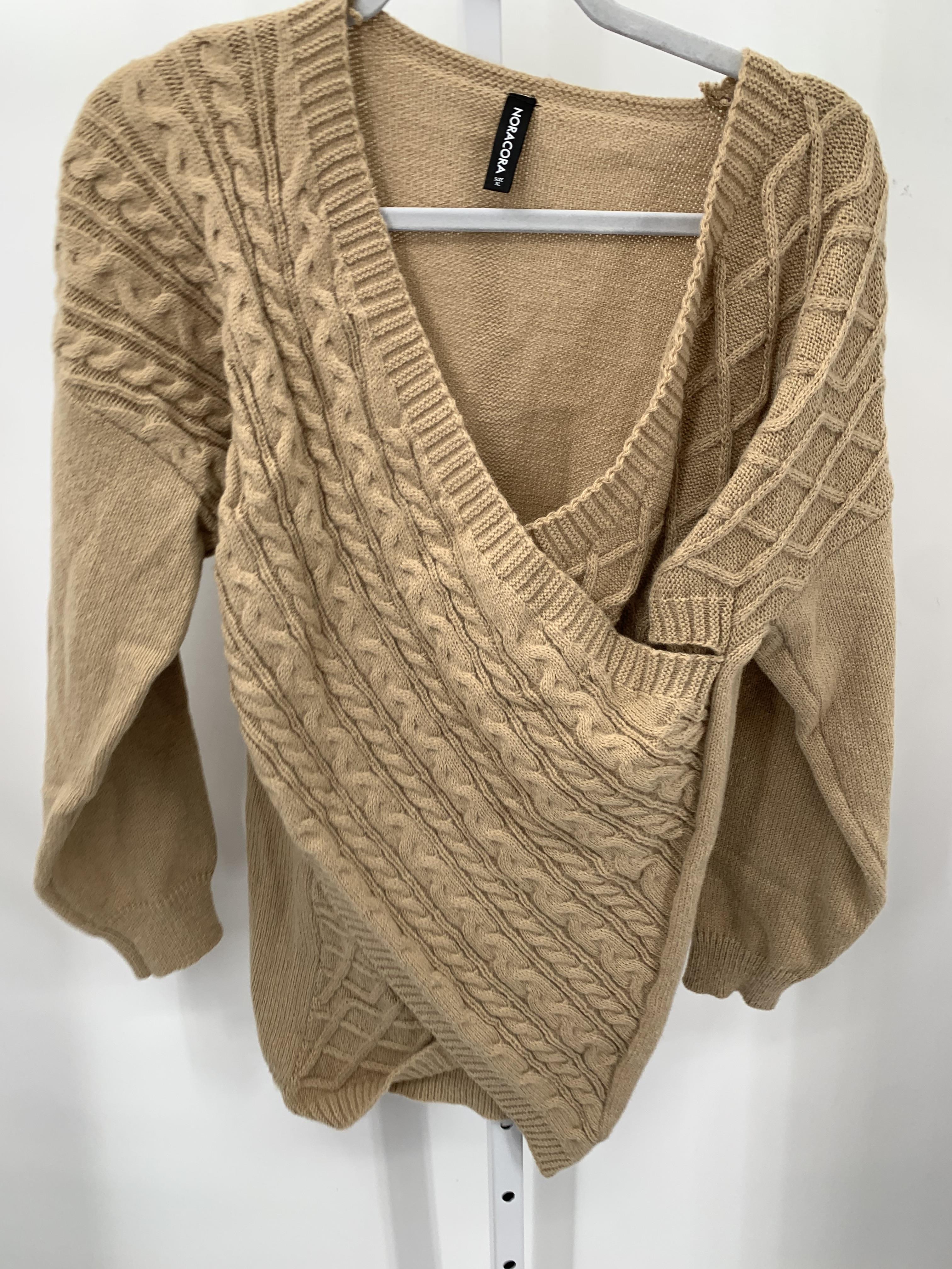 Size Extra Large Misses Long Slv Sweater
