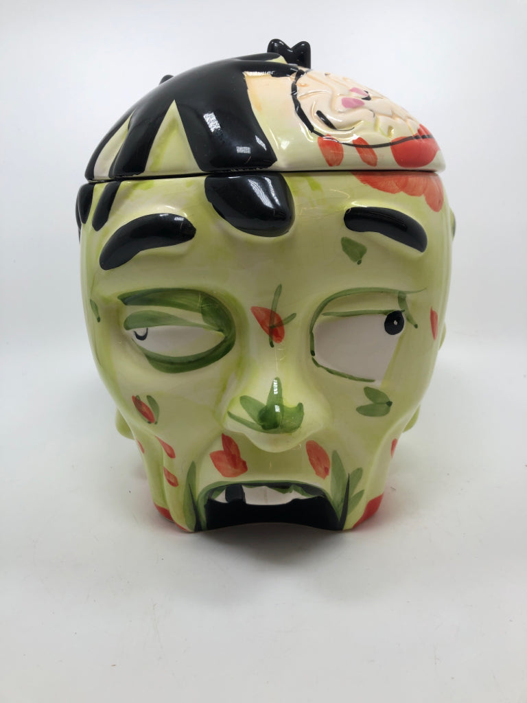 ZOMBIE COOKIE JAR.