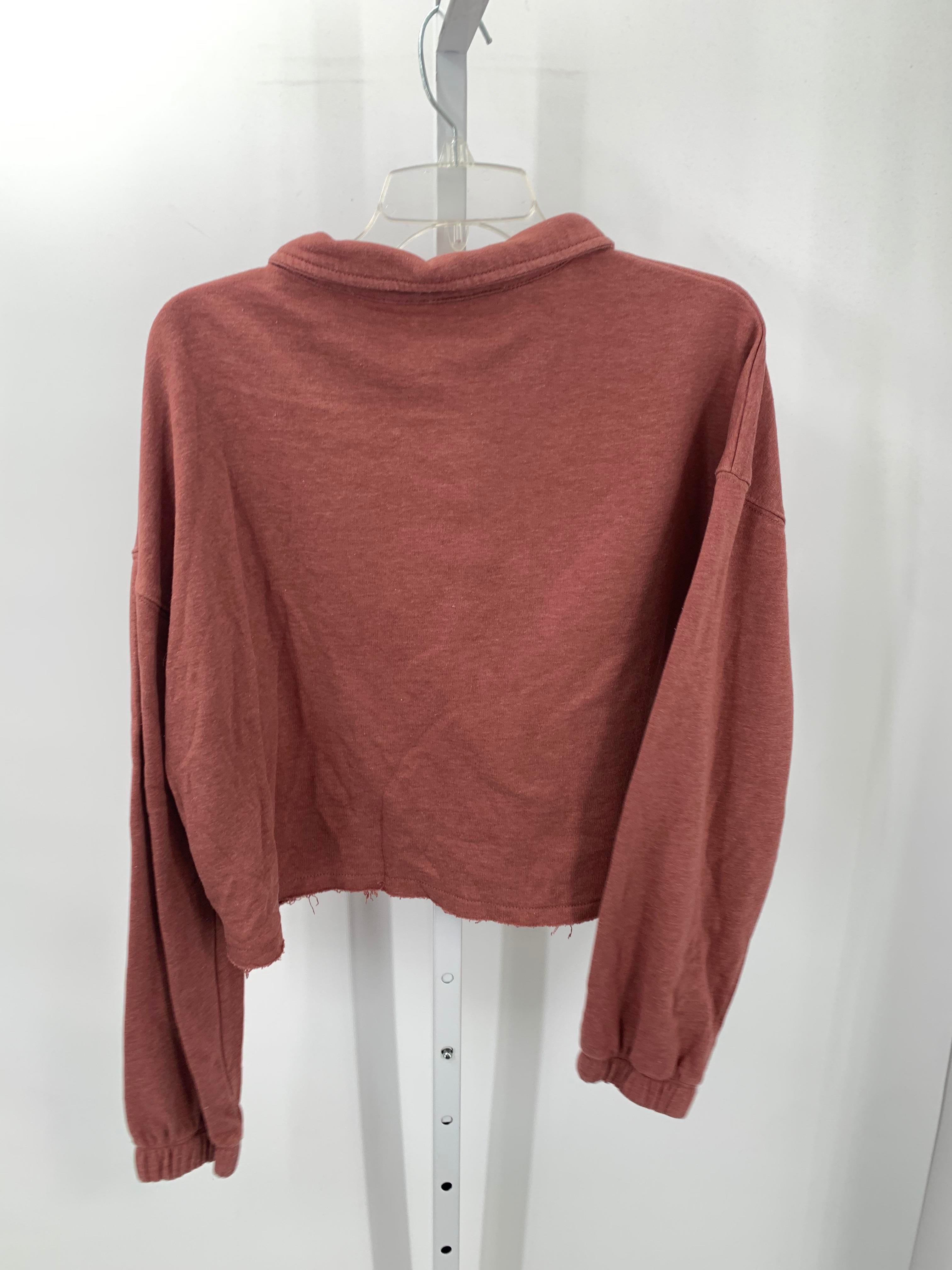 SO Size Large Juniors Long Sleeve Shirt