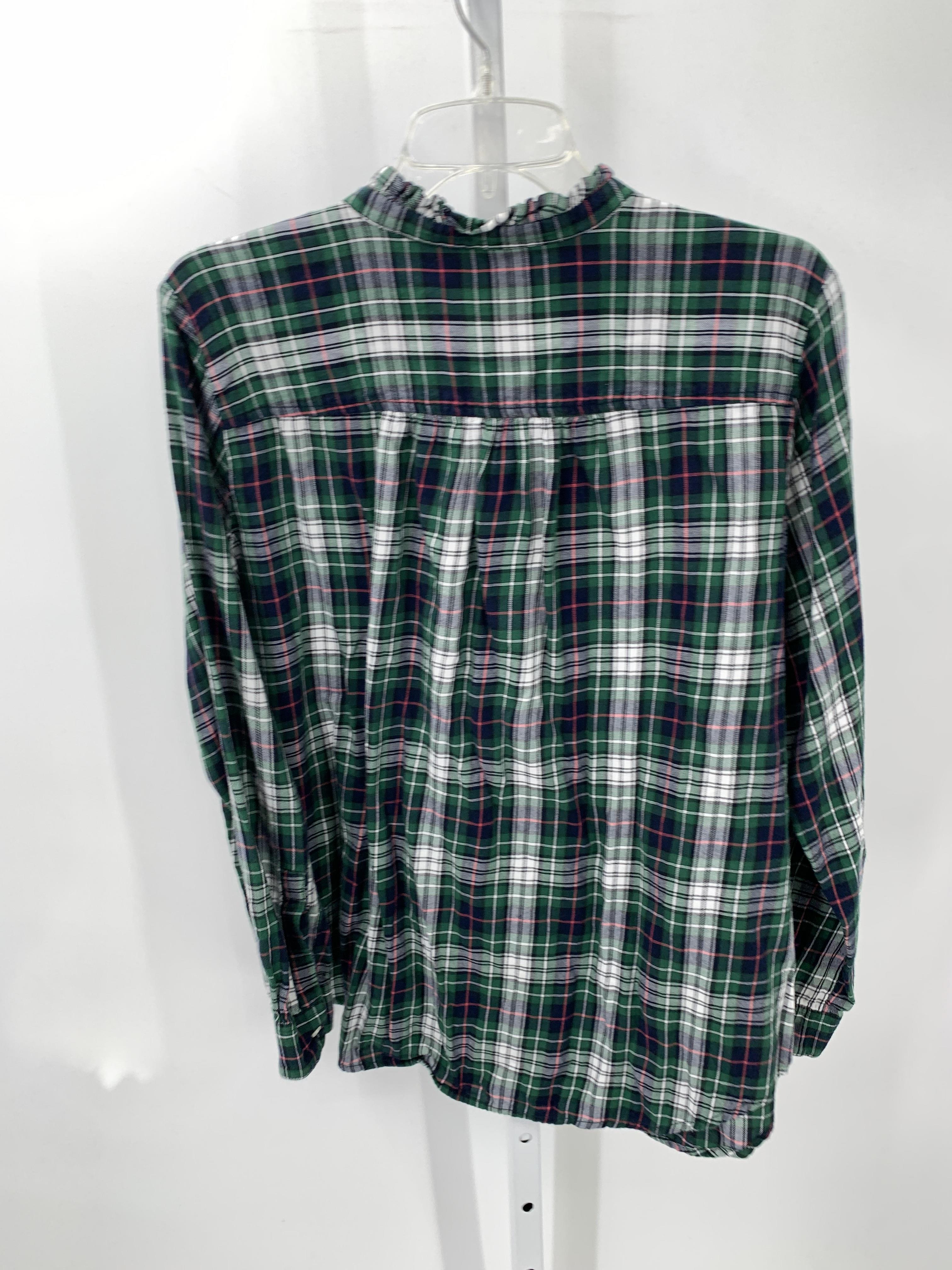 Loft Size Large Misses Long Sleeve Shirt