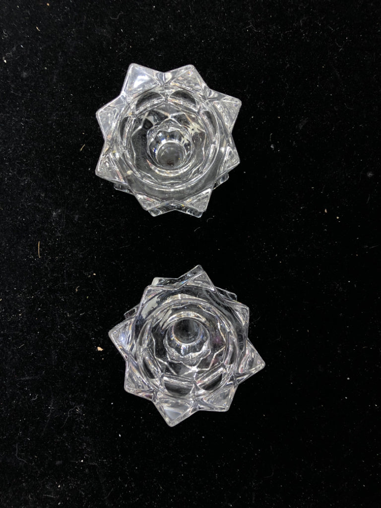 2 STAR CANDLE HOLDER.