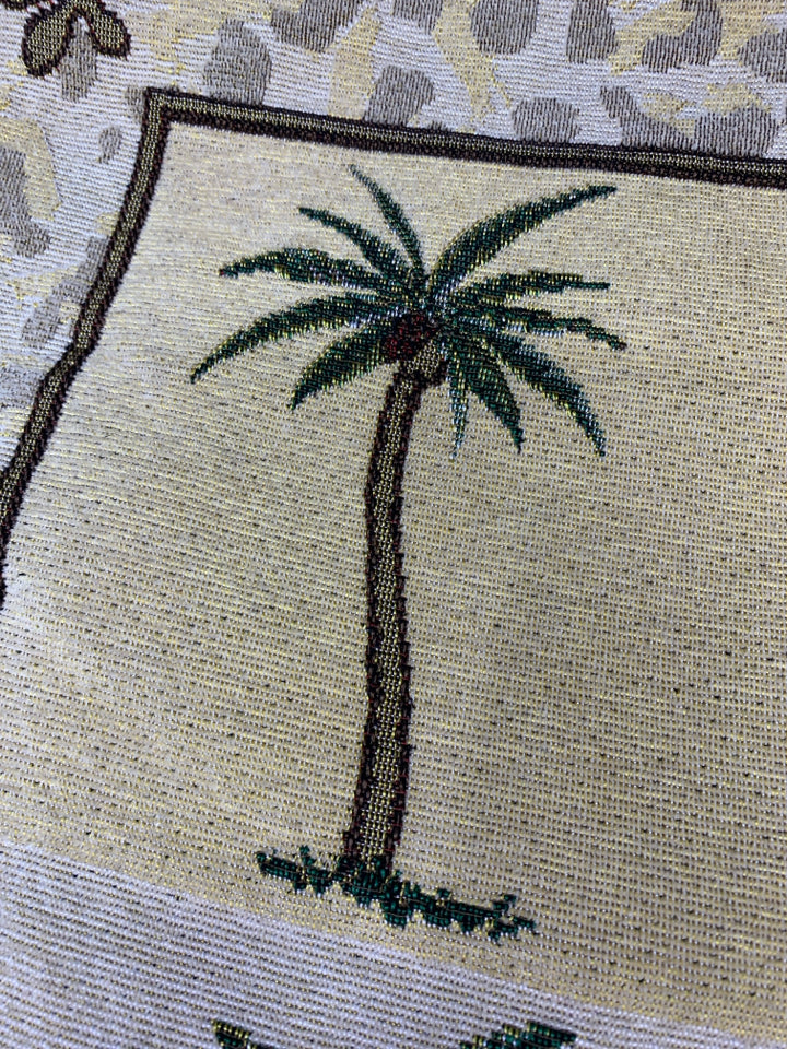 PALM TREES PILLOW SHAM.