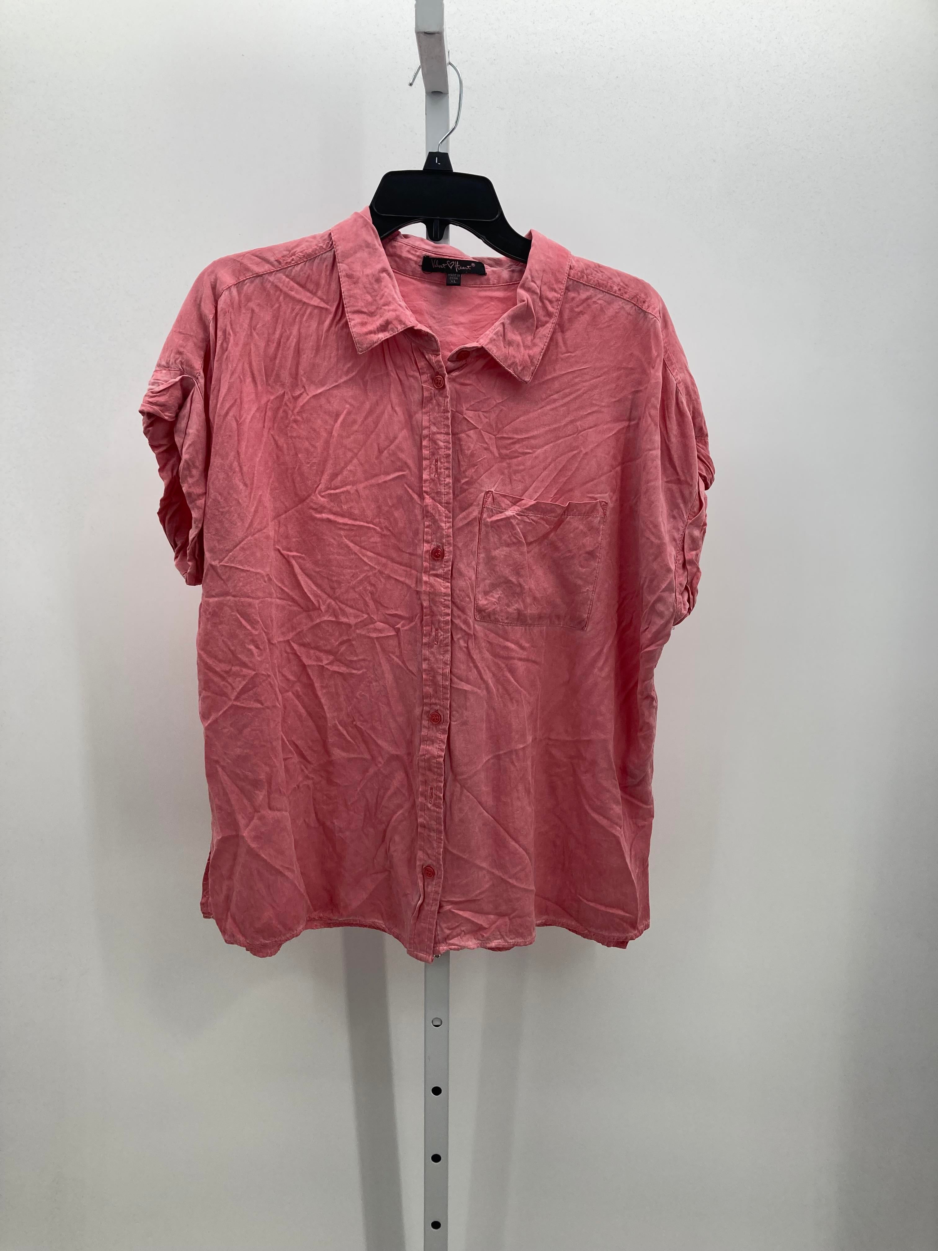 Velvet Heart Size Extra Large Juniors Short Sleeve Shirt