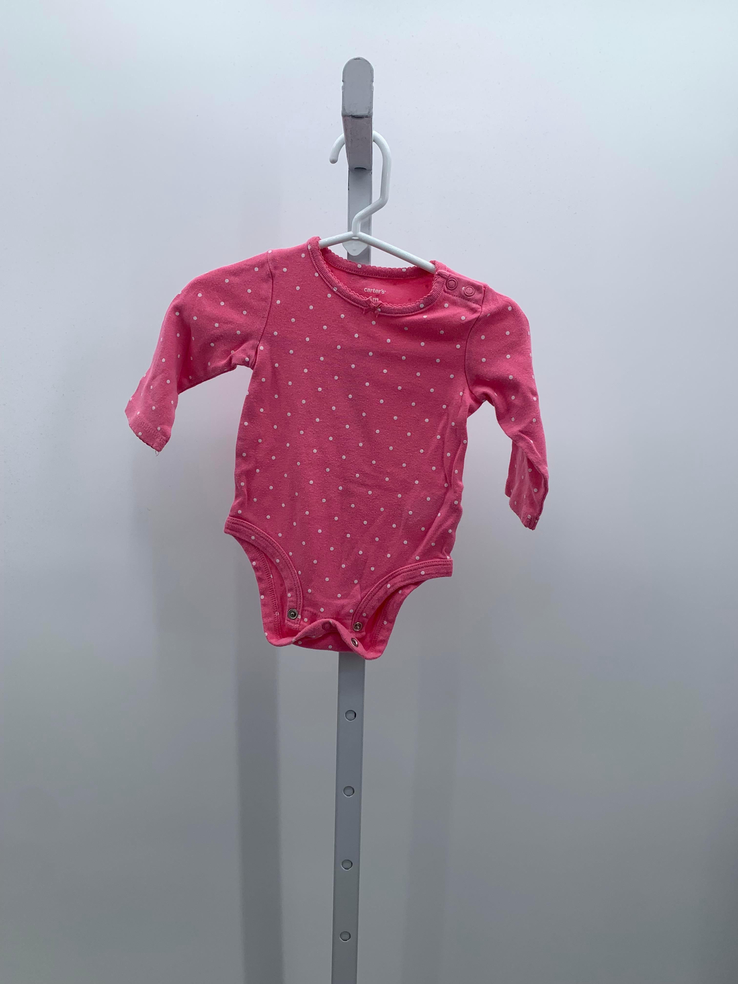 Carters Size 6 Months Girls Long Sleeve Shirt