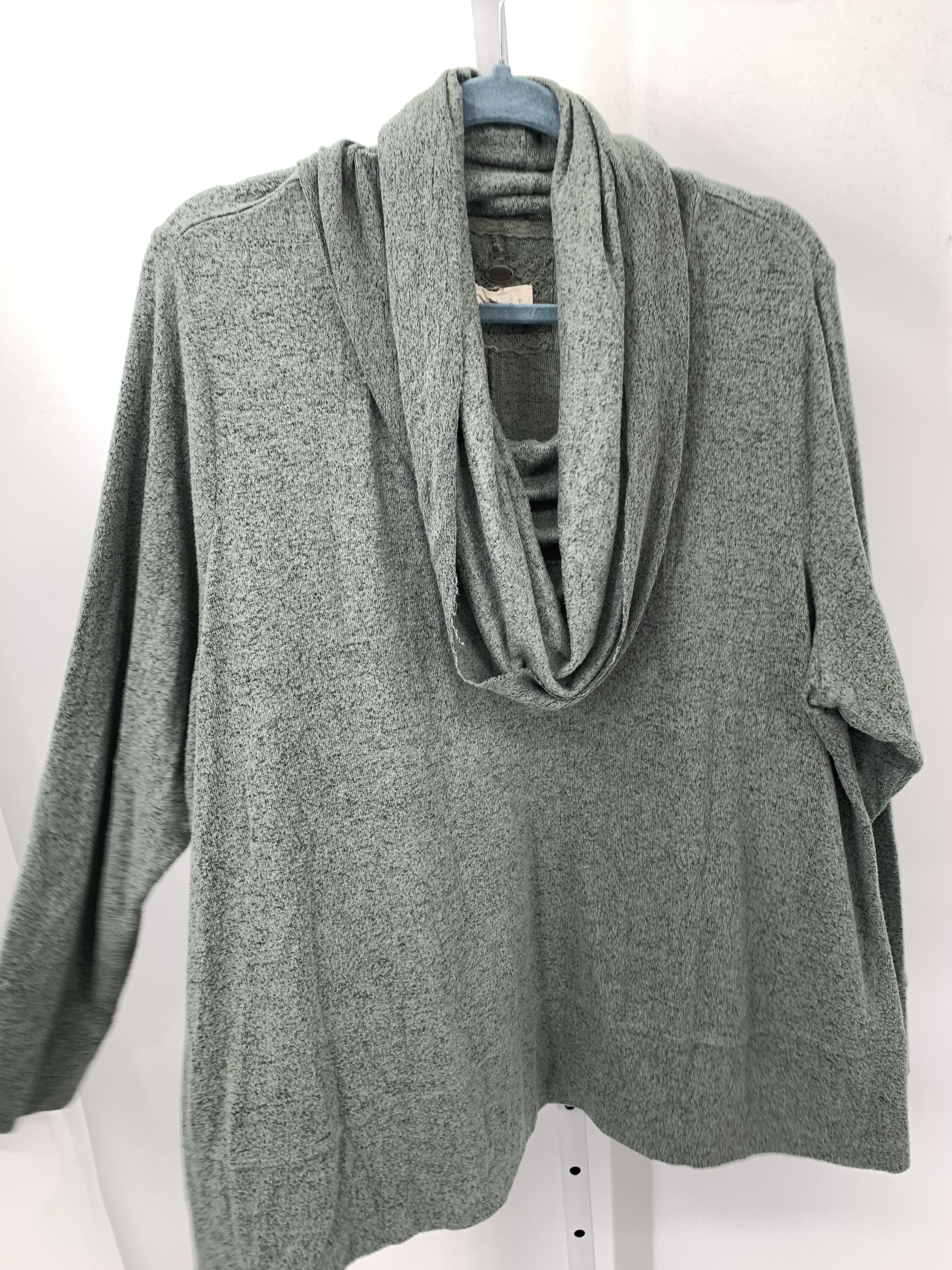 Cupio Size 2X Womens Long Slv Sweater