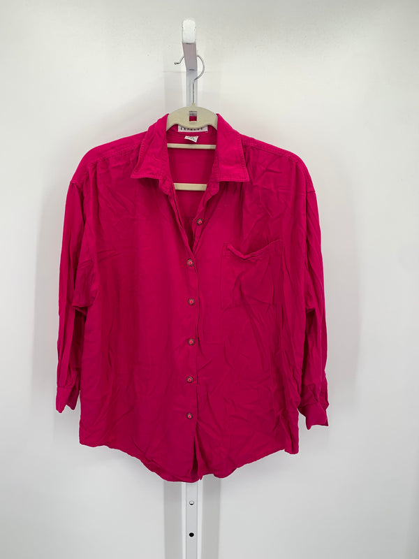 Express Size Medium Misses 3/4 Sleeve Shirt