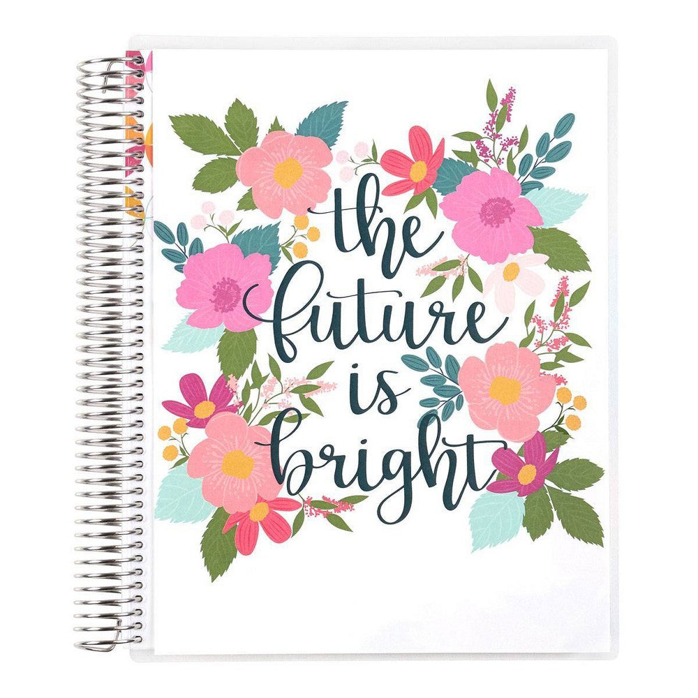 Undated 12 Month Teacher Lesson Planner Coiled 8.
