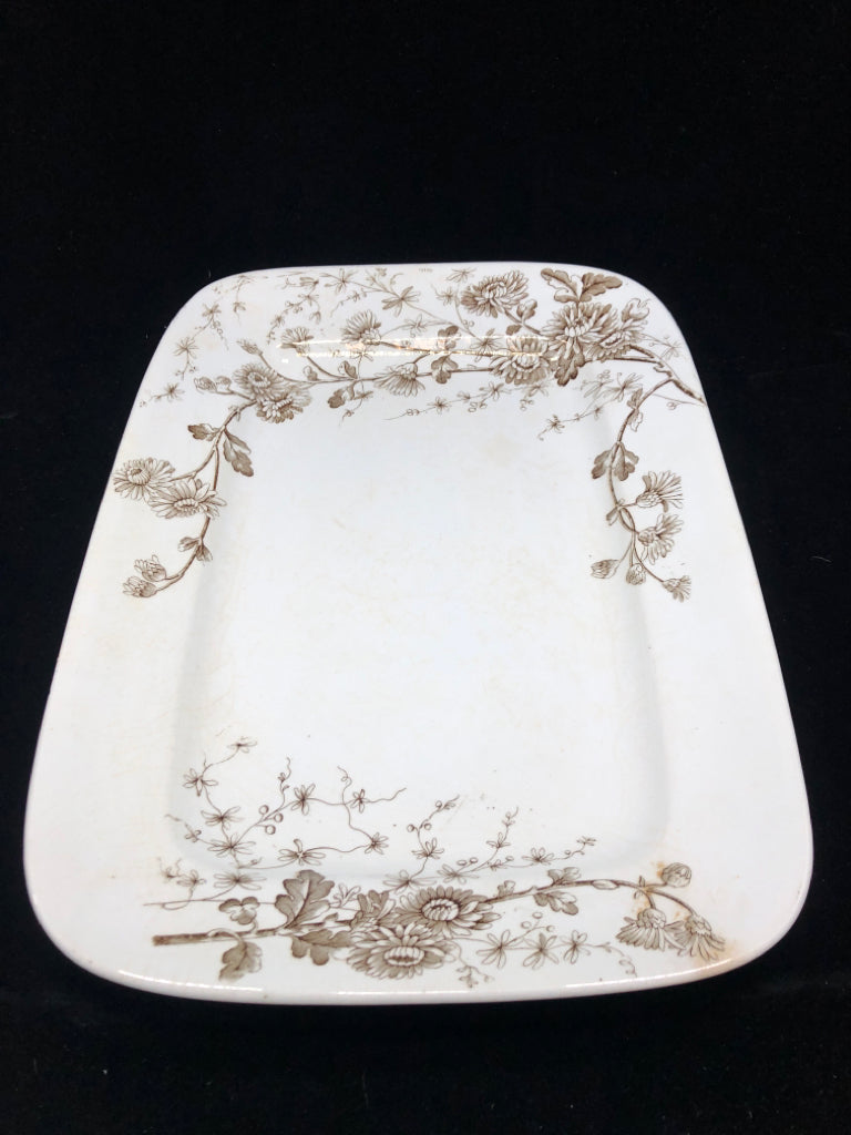 VTG WH GRINDLEY & COTUNSTALL SERVING PLATTER.