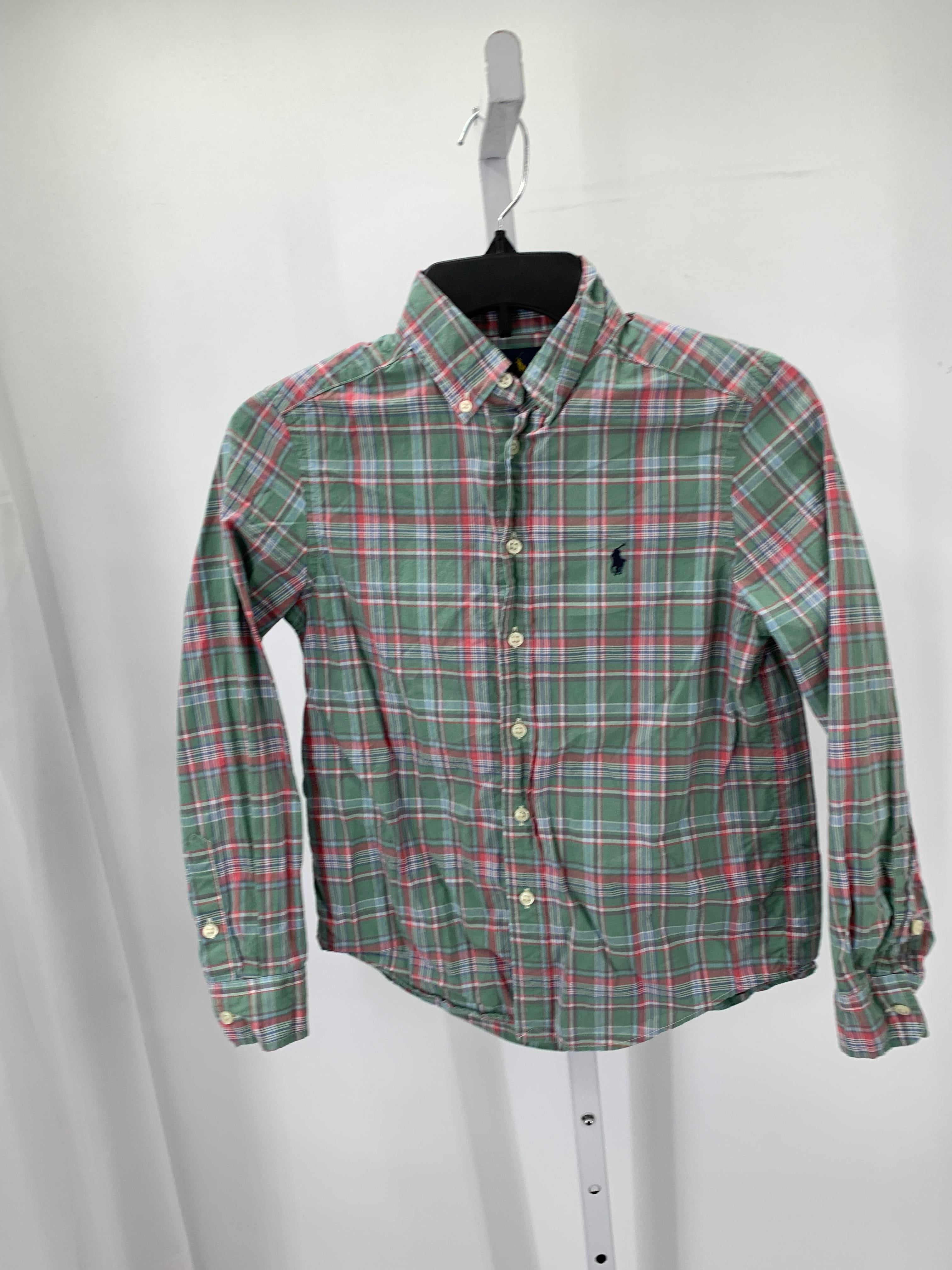 PLAID BTN DOWN