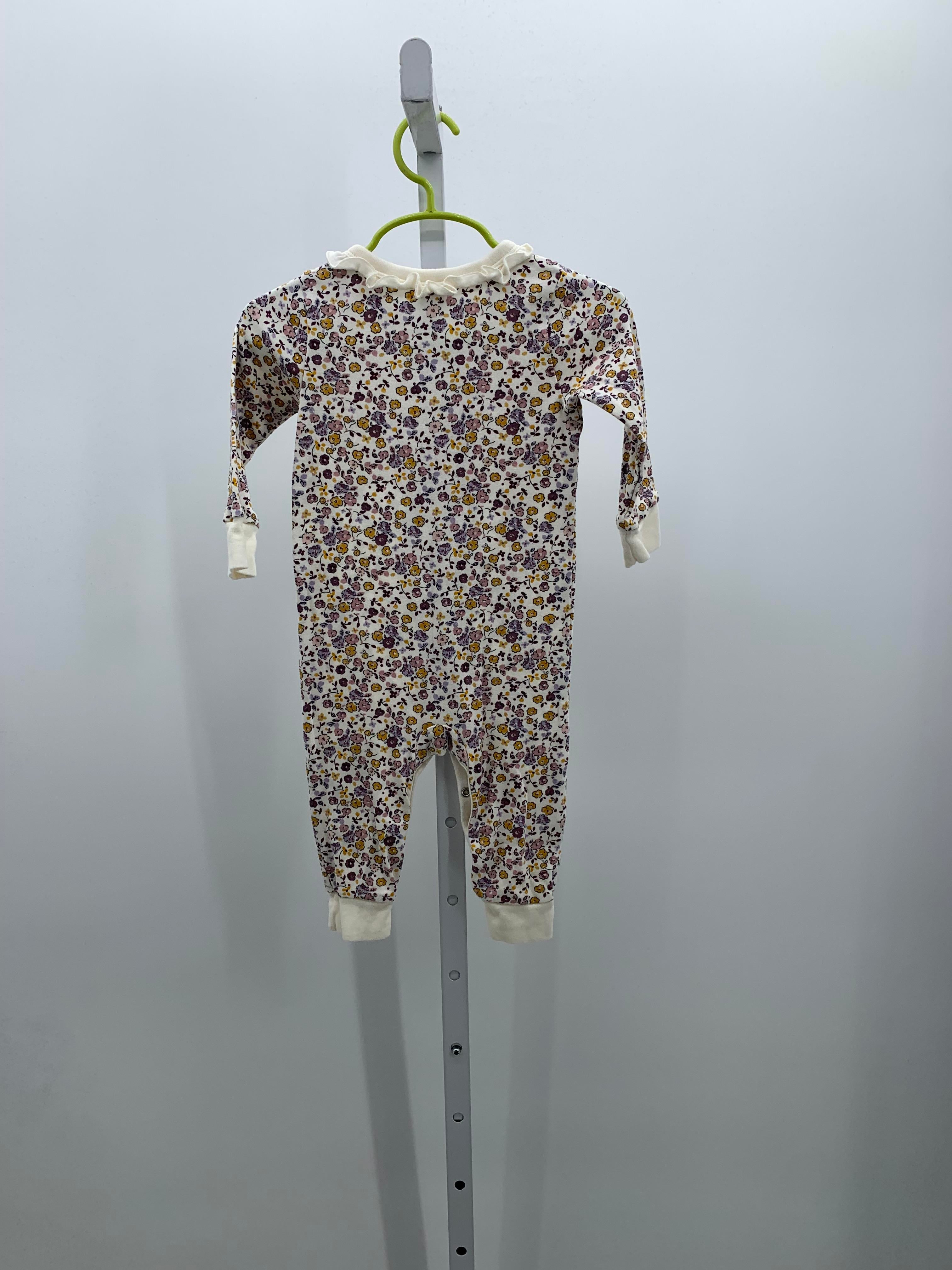 Modern Moments Size 12 Months Girls Long Slv. Romper