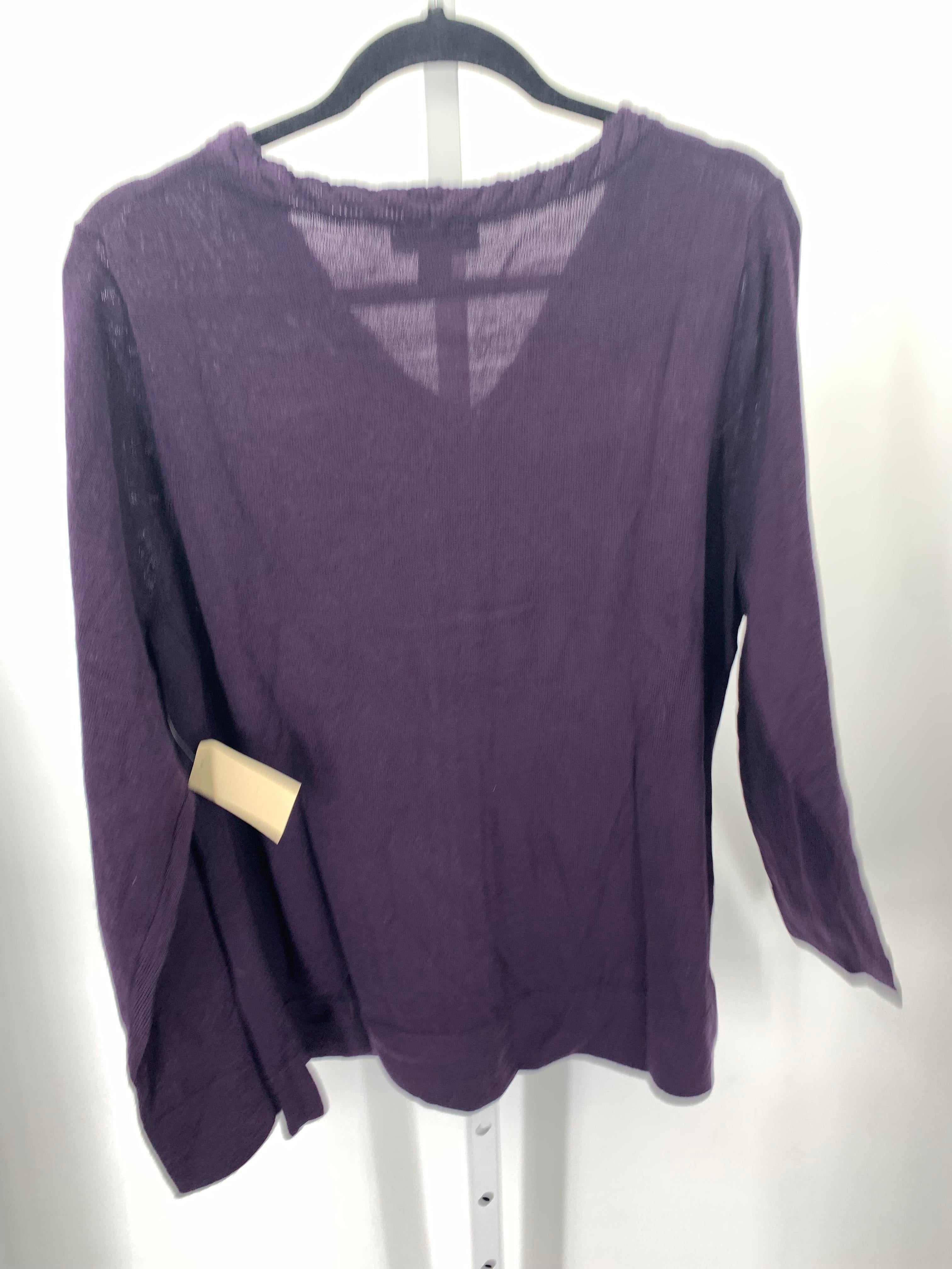 Coldwater Creek Size 1X Womens Long Slv Sweater