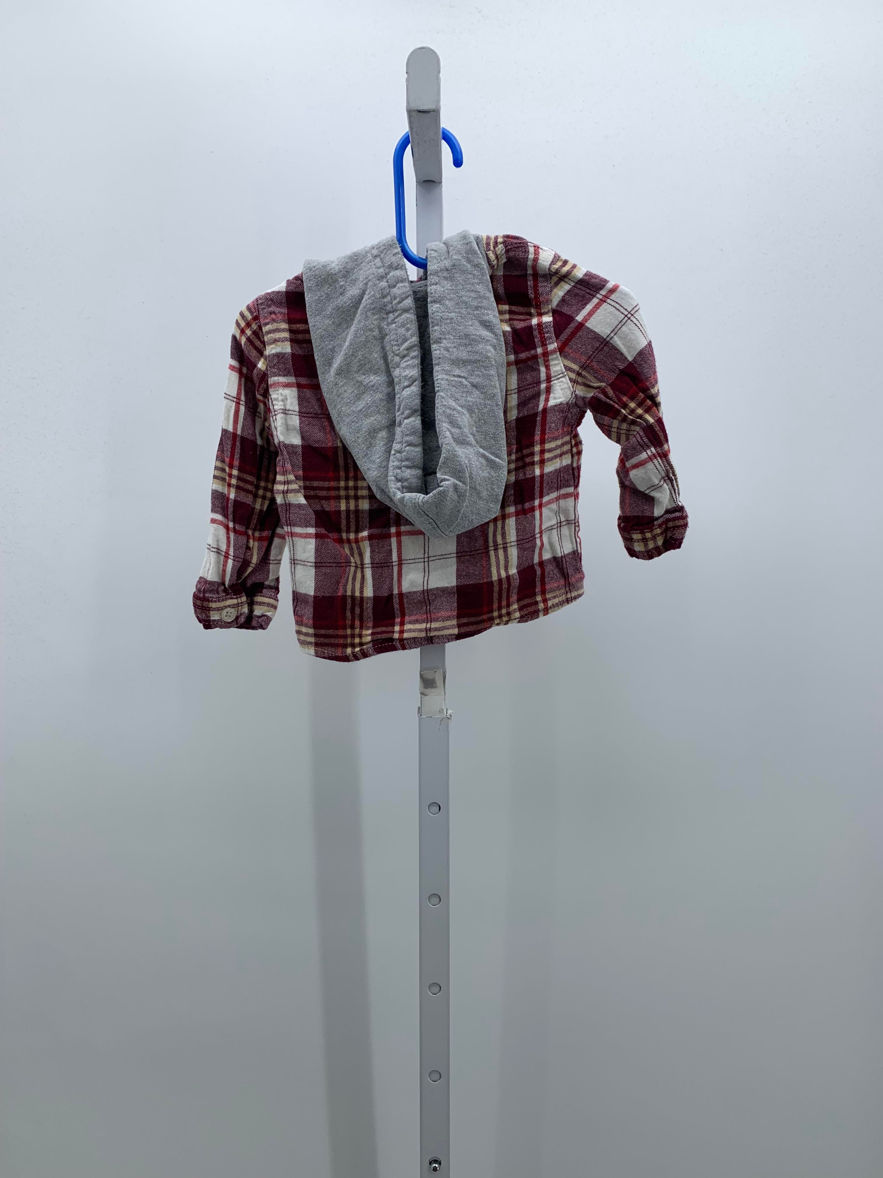 HOODED PLAID