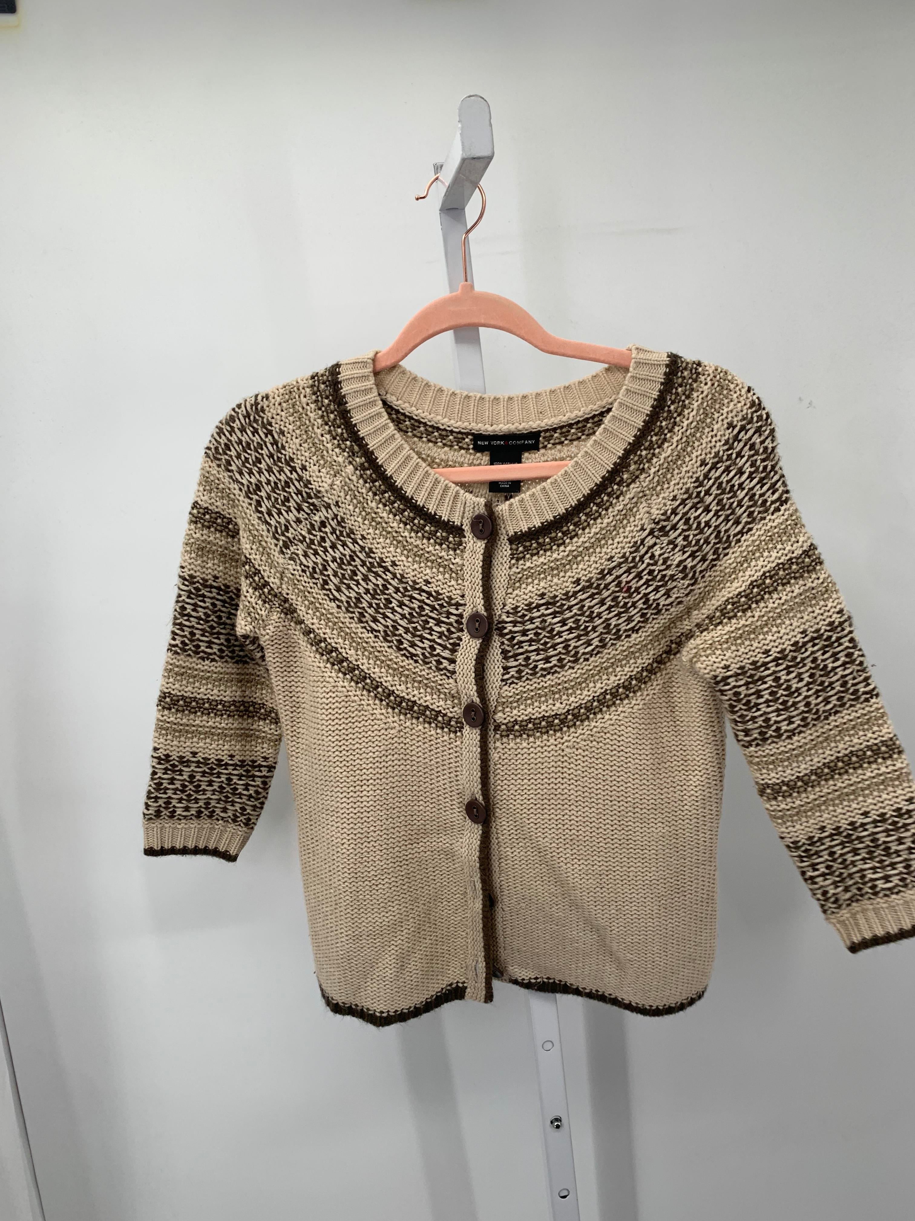 New York & co. Size X Small Misses 3/4 Sleeve Sweater