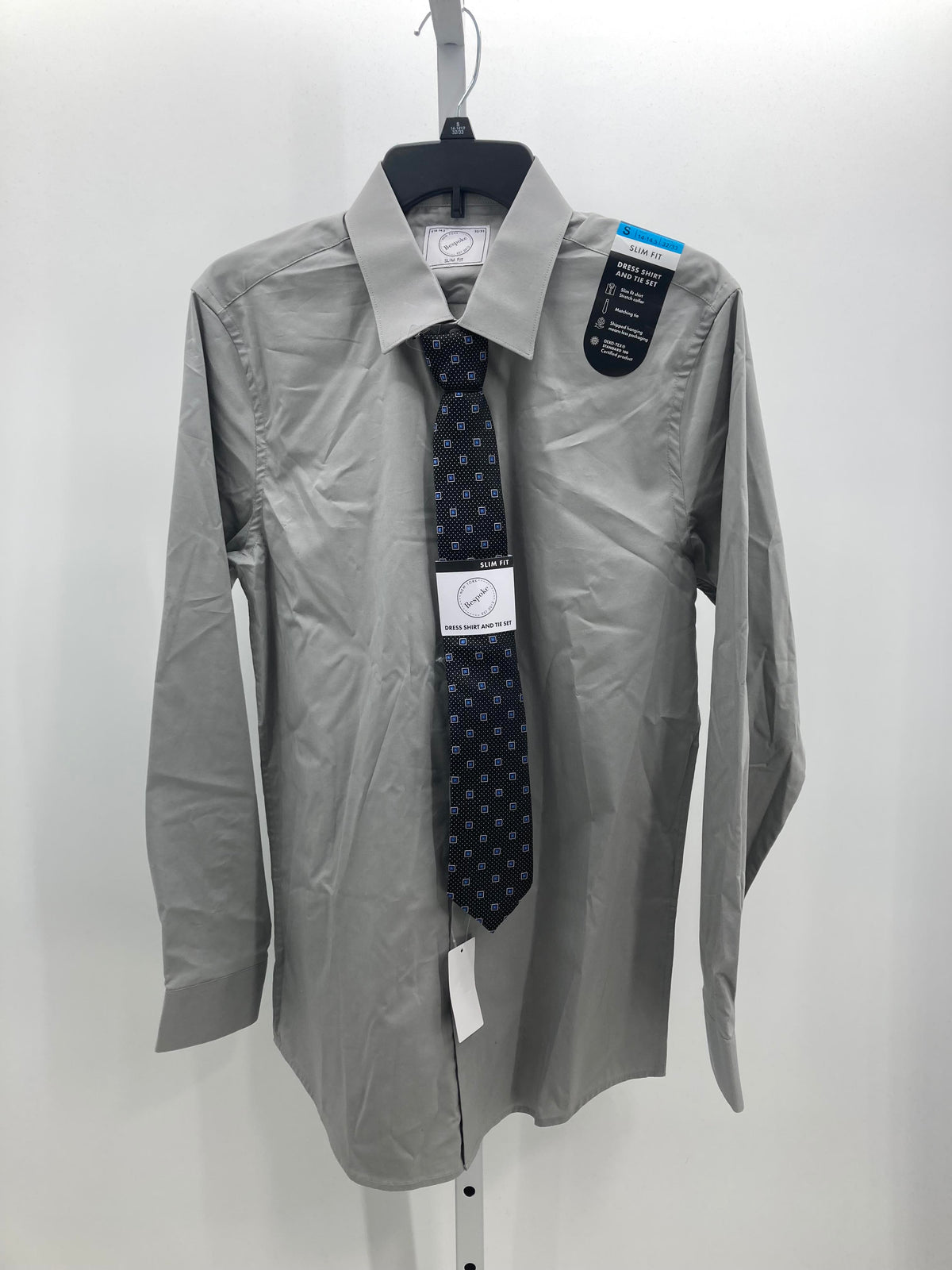 NEW SLIM FIT SHIRT AND TIE.