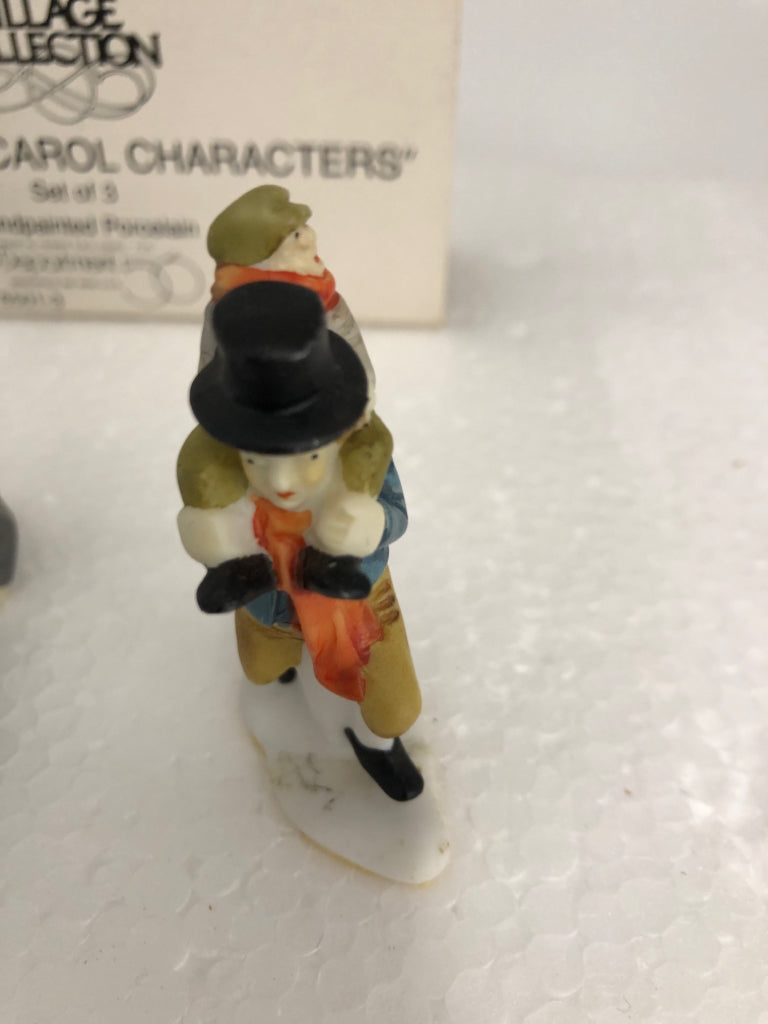 VILLAGE ACCESSORIES CHRISTMAS CAROL CHARACTERS DEPARTMENT 56.