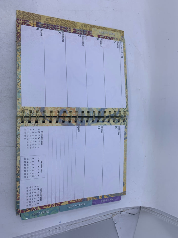 NEW HENNA THEMED 2026 CALENDAR.