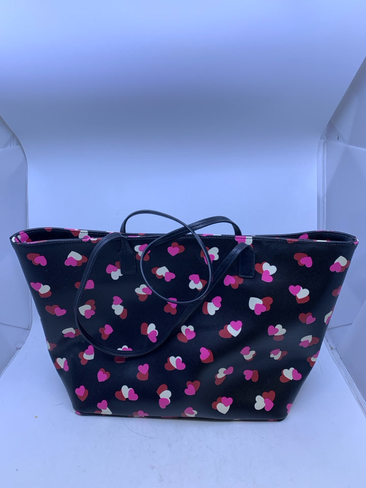 Kate Spade Flutter Hearts Tote Bag *Minor Exterior Marks