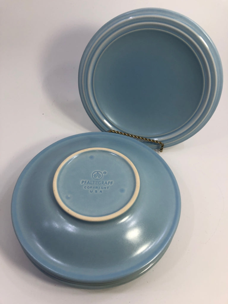 12PC LT BLUE PFALTZGRAFF SVC FOR 4.