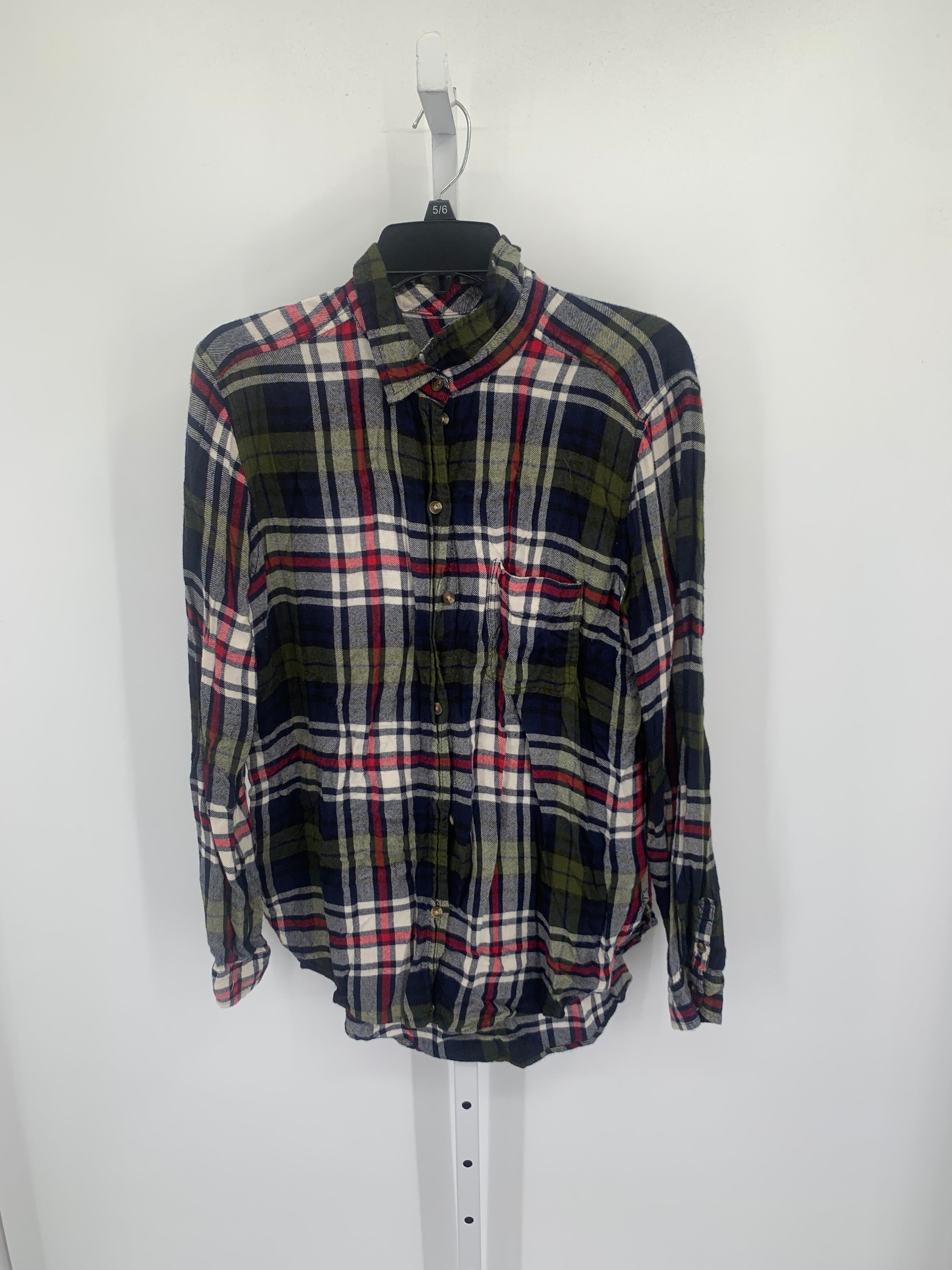 American Eagle Size Large Juniors Long Sleeve Shirt