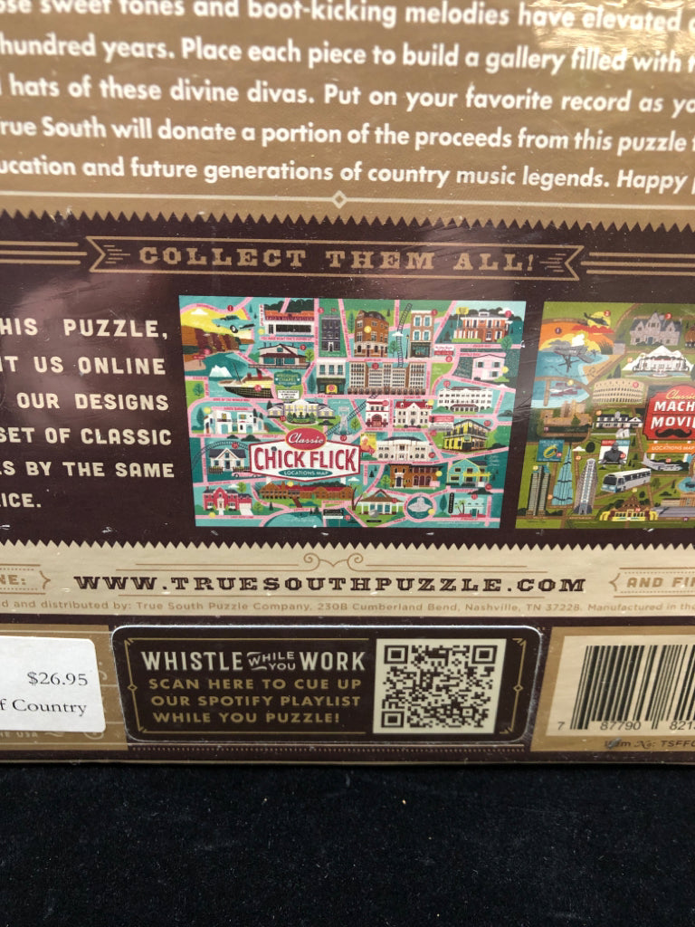 NIB FAMOUS FACES PUZZLE.