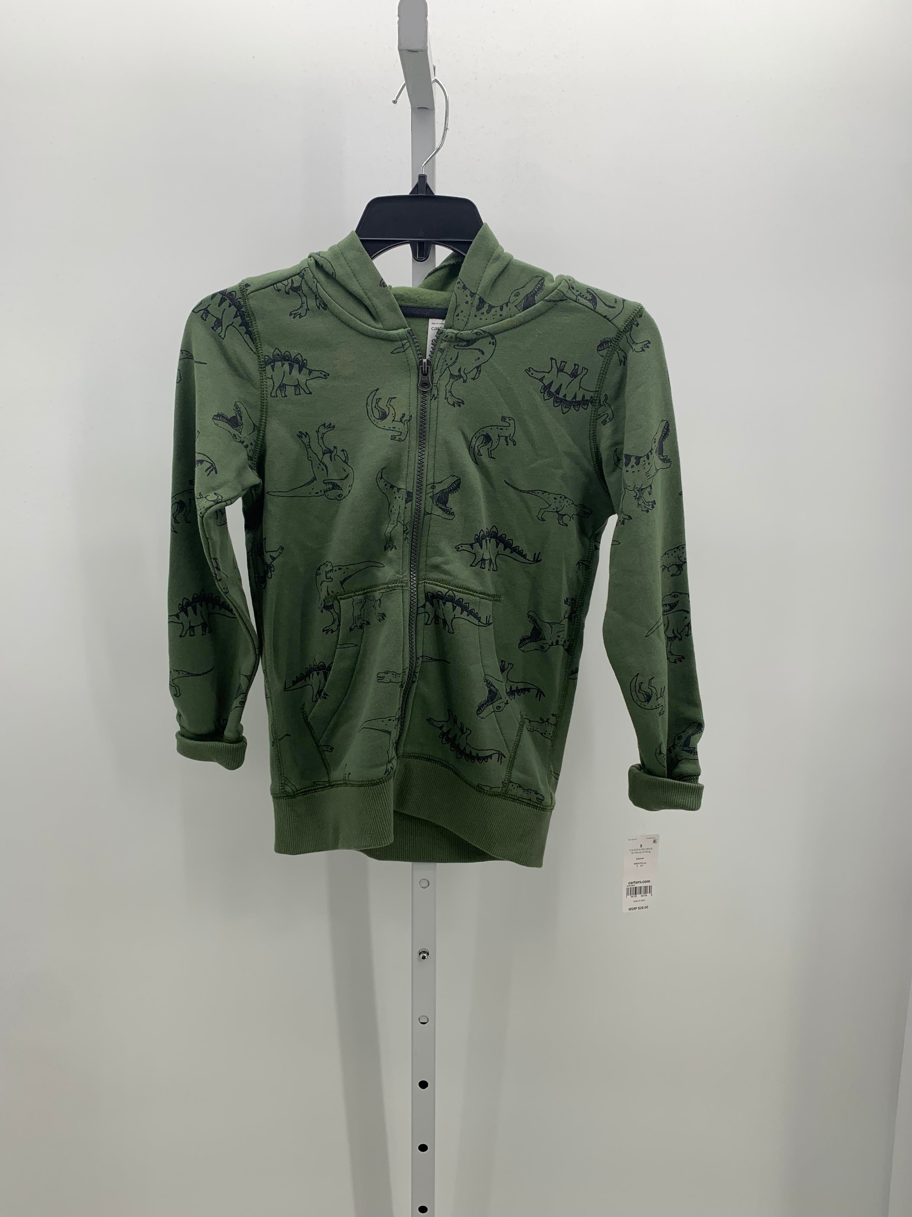 NEW DINOS HOODED ZIP KNIT