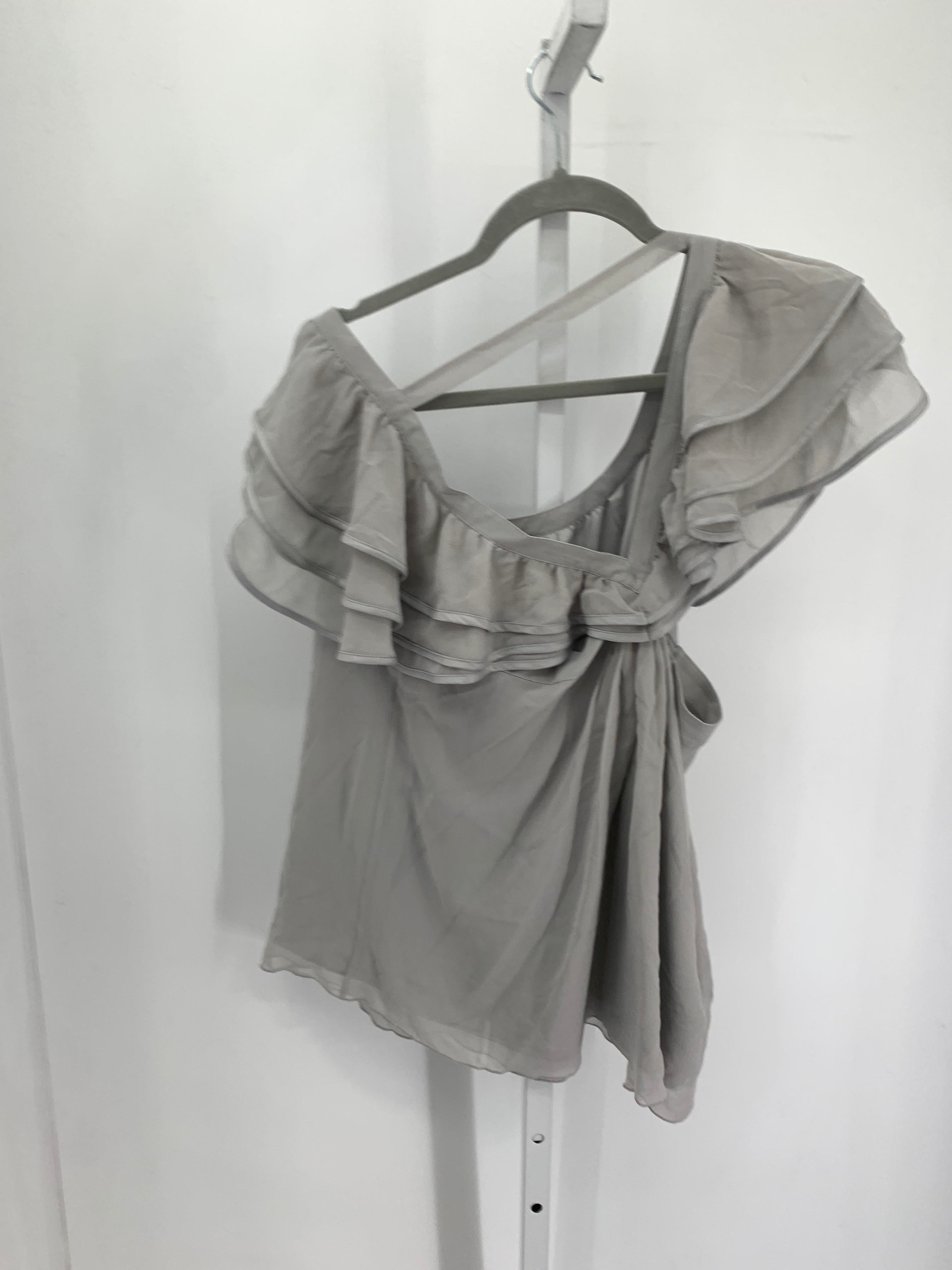 Elena Solano Size Extra Large Misses Short Sleeve Shirt