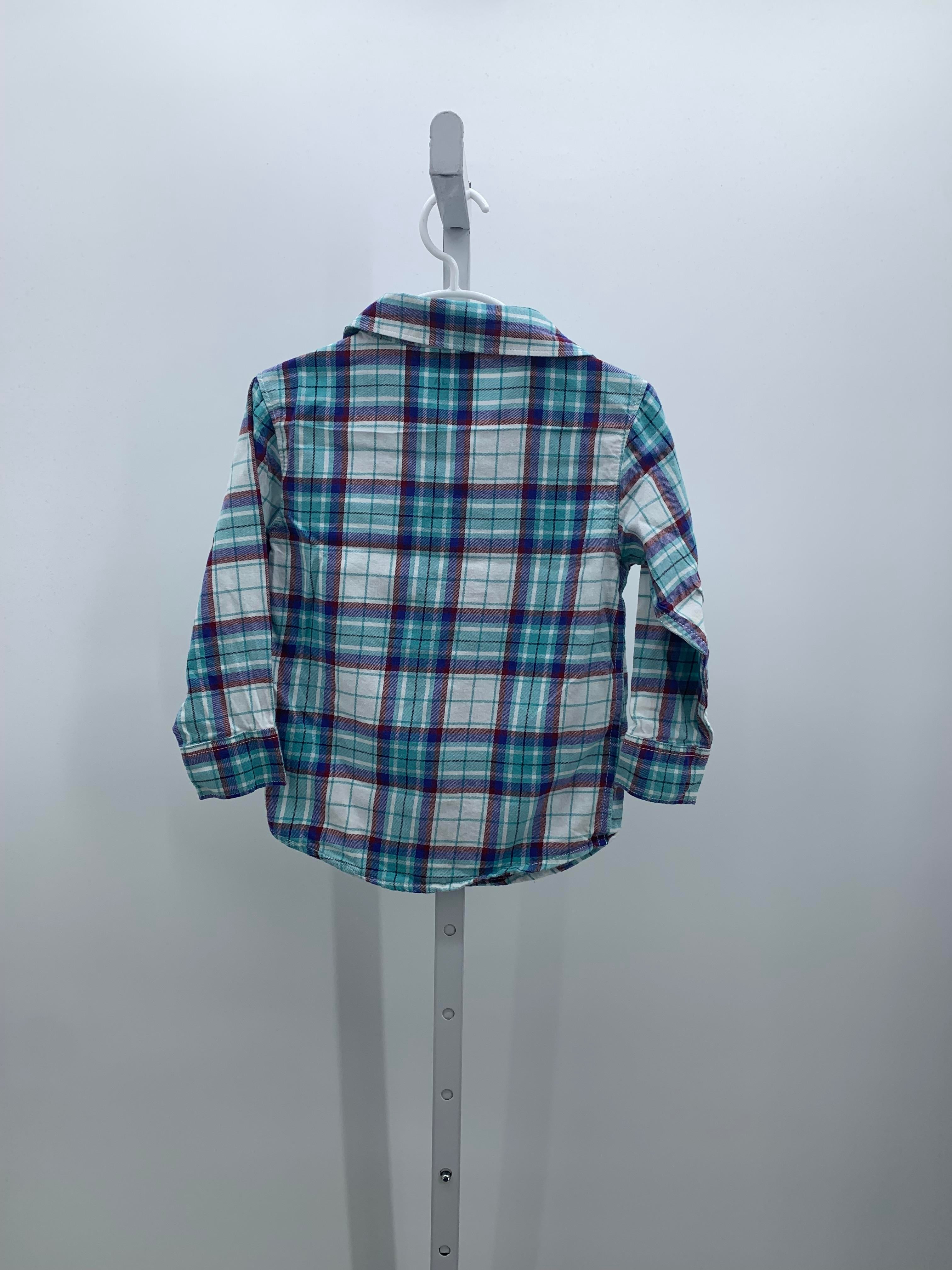 TURQUOISE PLAID BUTTON DOWN