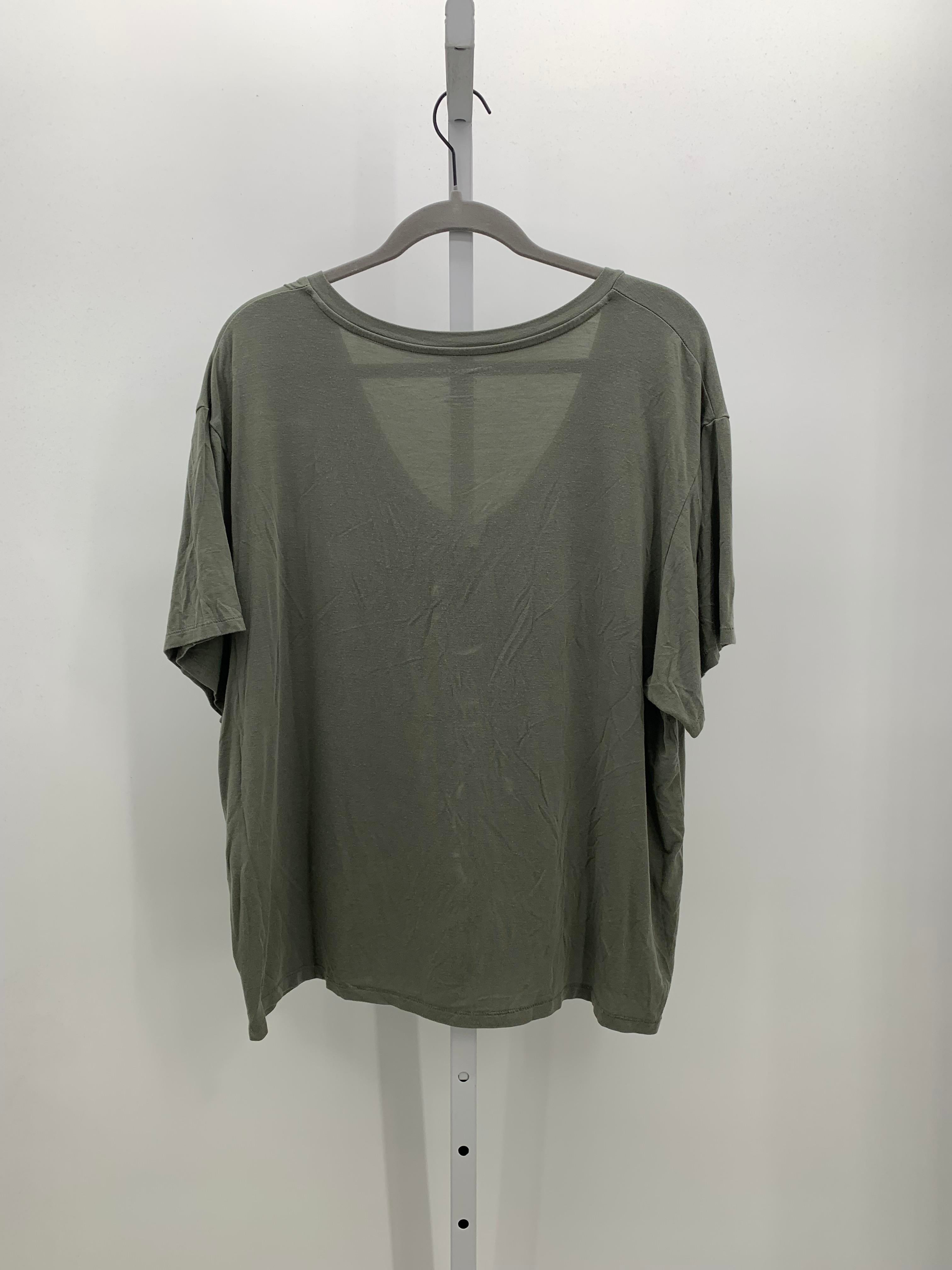 American Eagle Size Large Juniors Short Sleeve Shirt