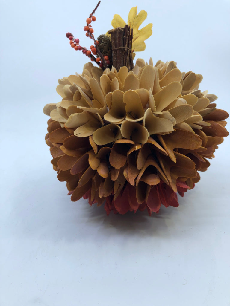 WOOD OMBRE APPLE/ PUMPKIN.