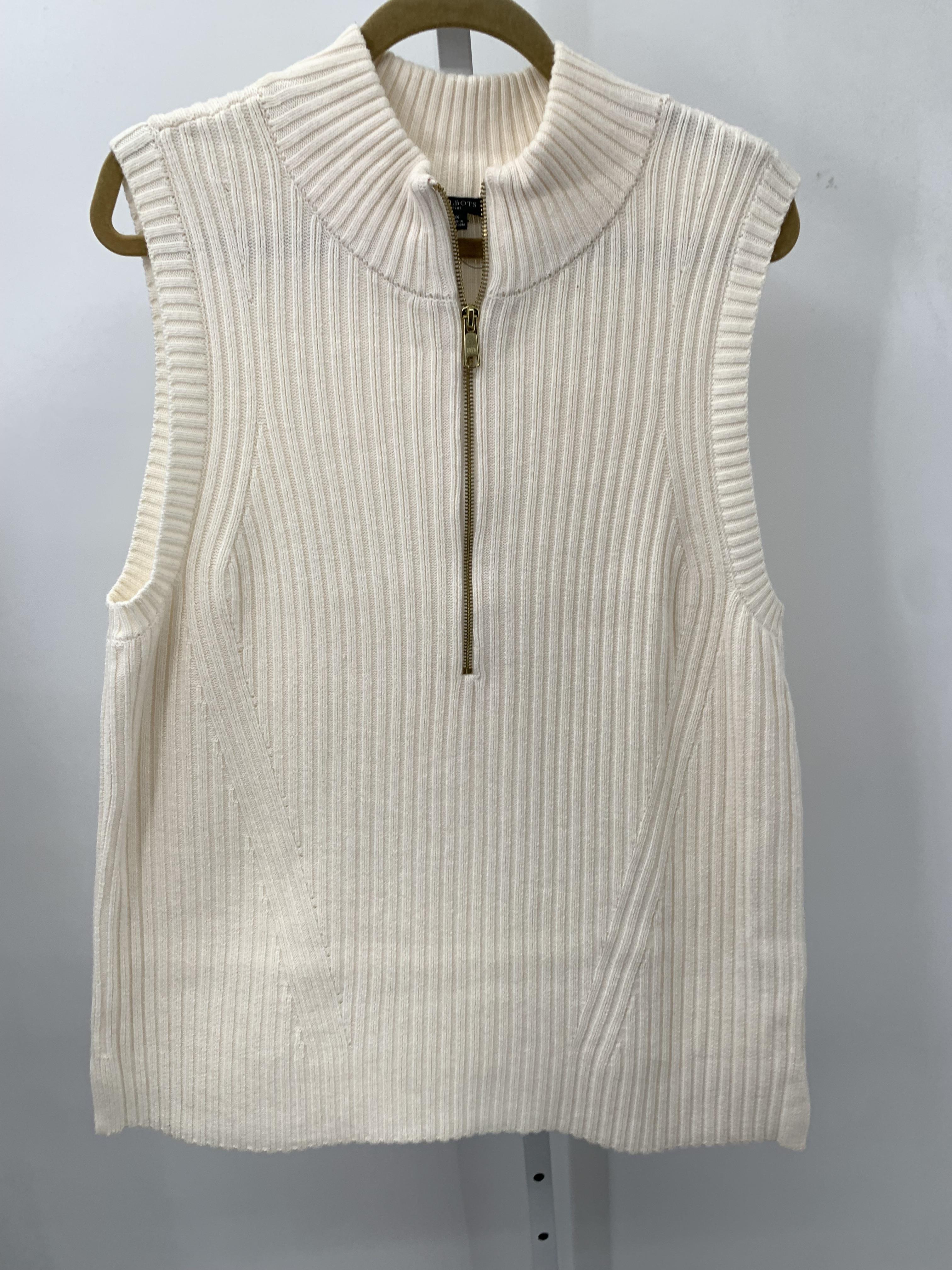 Talbots Size 1X Womens Sleeveless Sweater