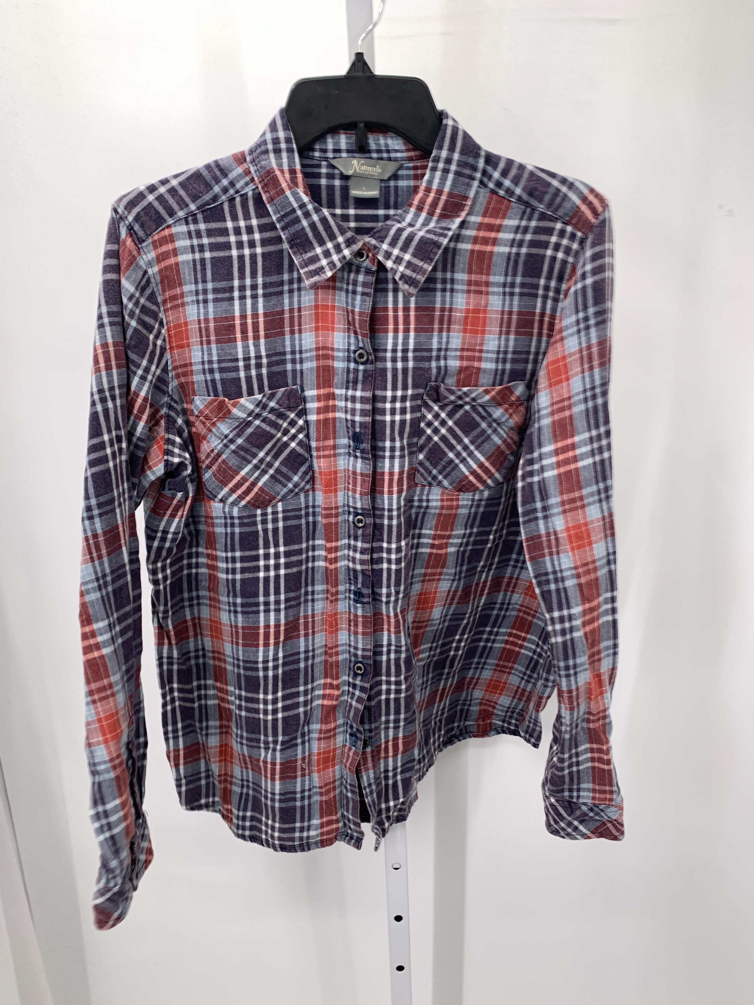 Natural Reflections Size Large Misses Long Sleeve Shirt
