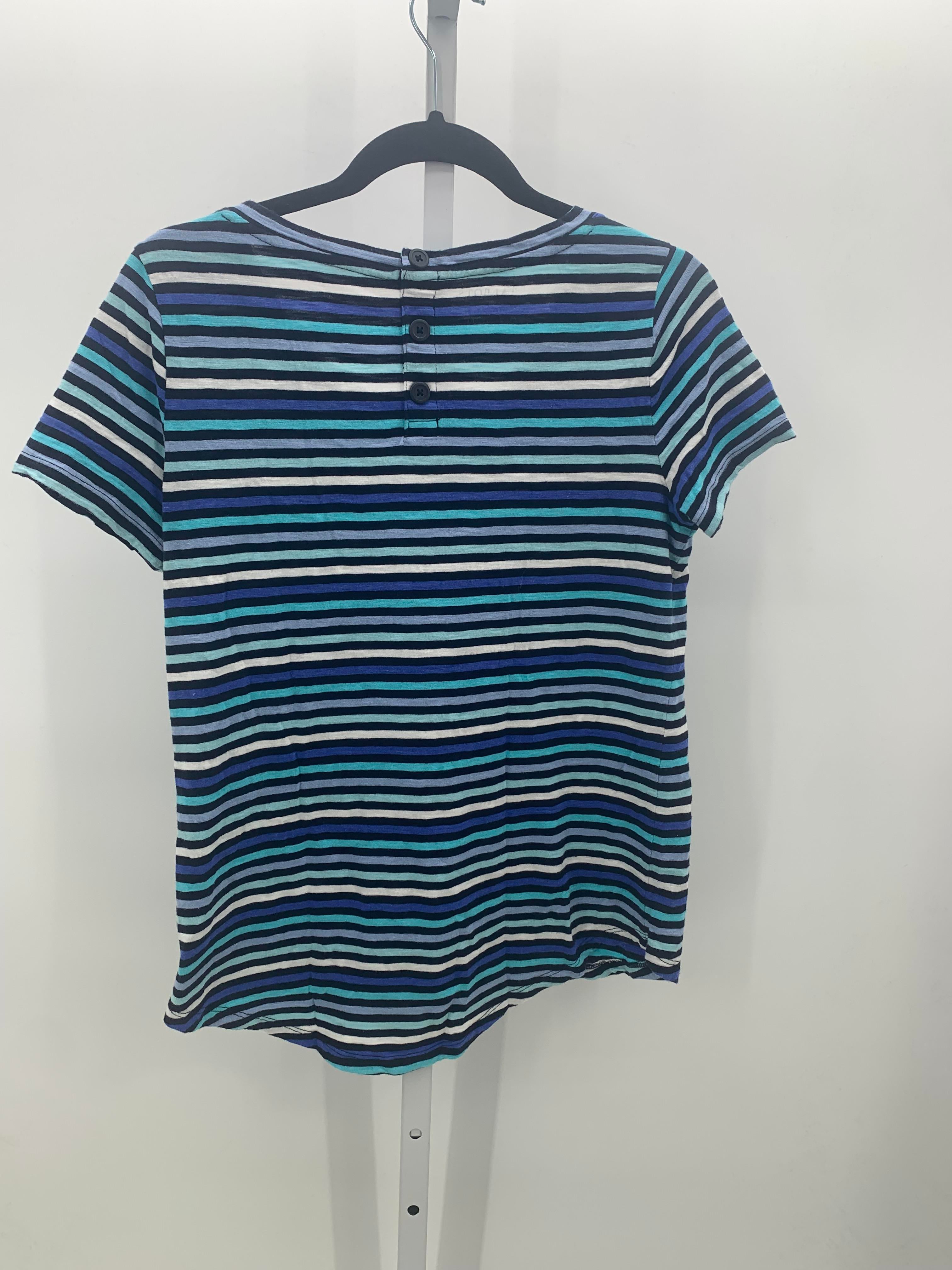 Talbots Size Medium Misses Short Sleeve Shirt