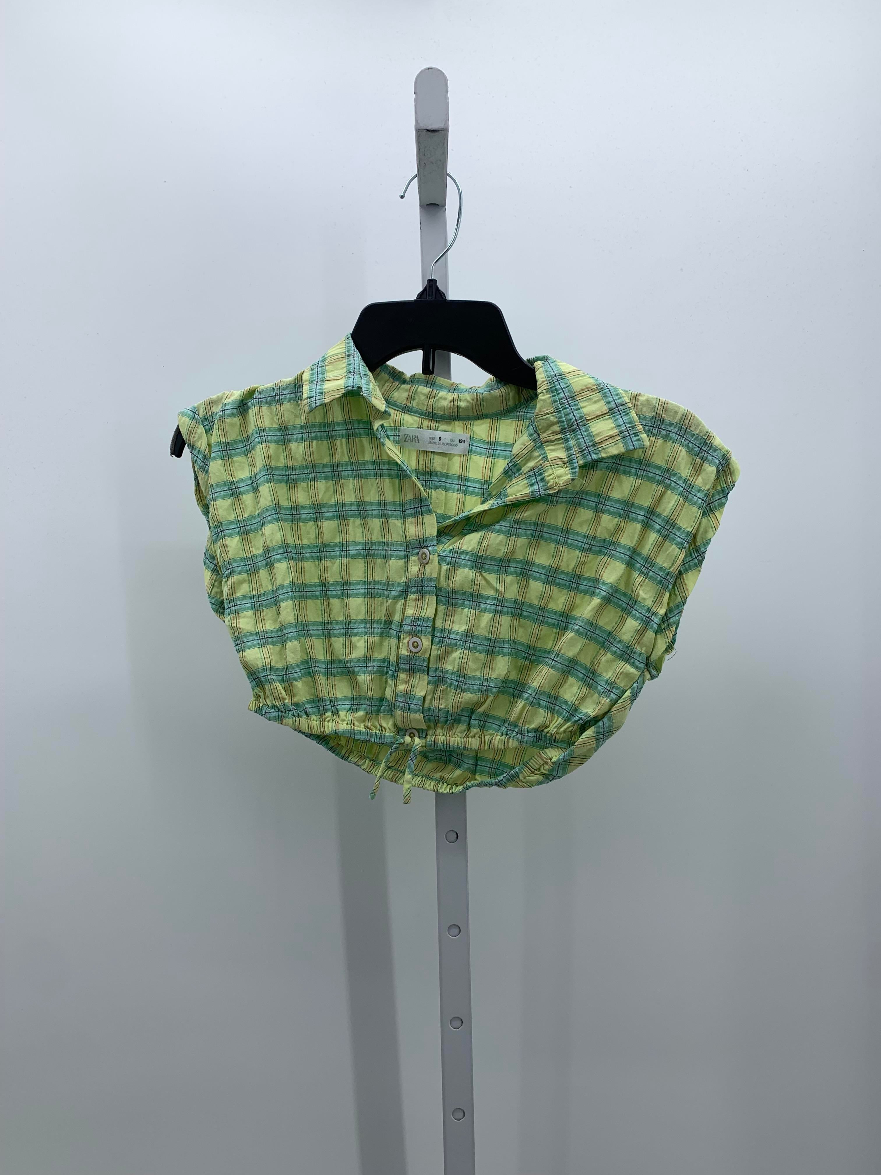 Zara Size 9 Girls Sleeveless Shirt
