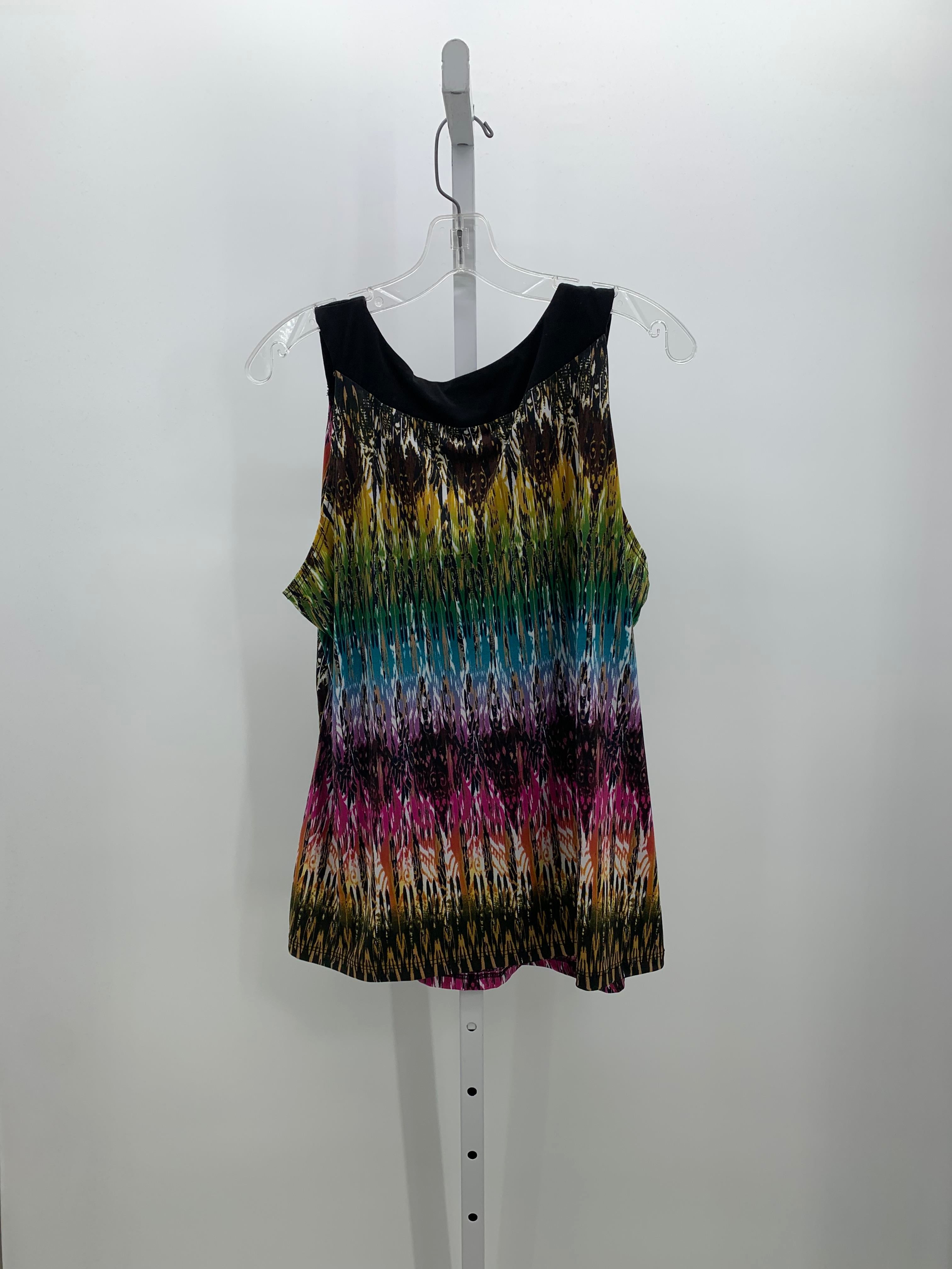 Size 1X Womens Sleeveless Shirt