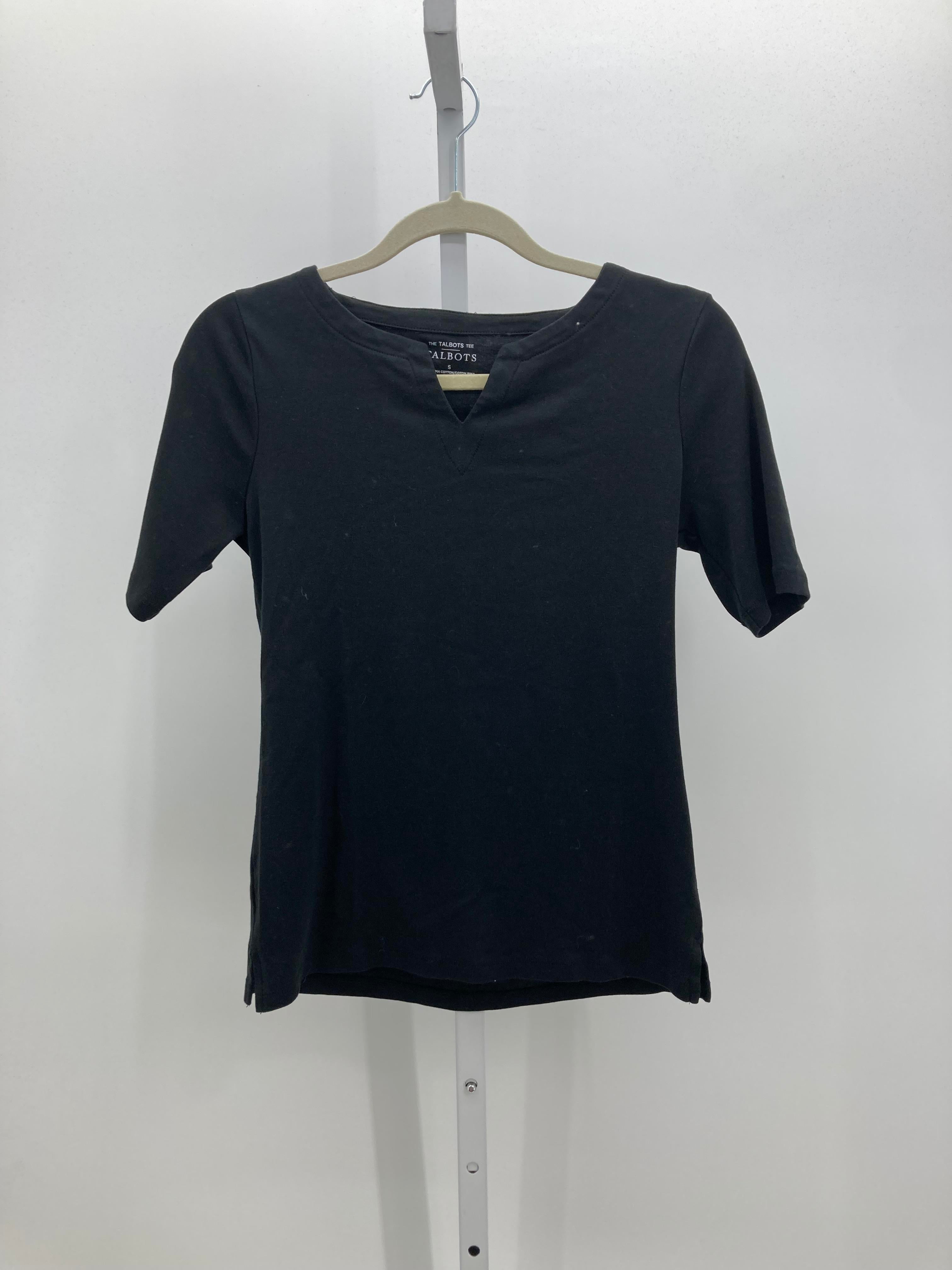 Talbots Size Small Misses Short Sleeve Shirt