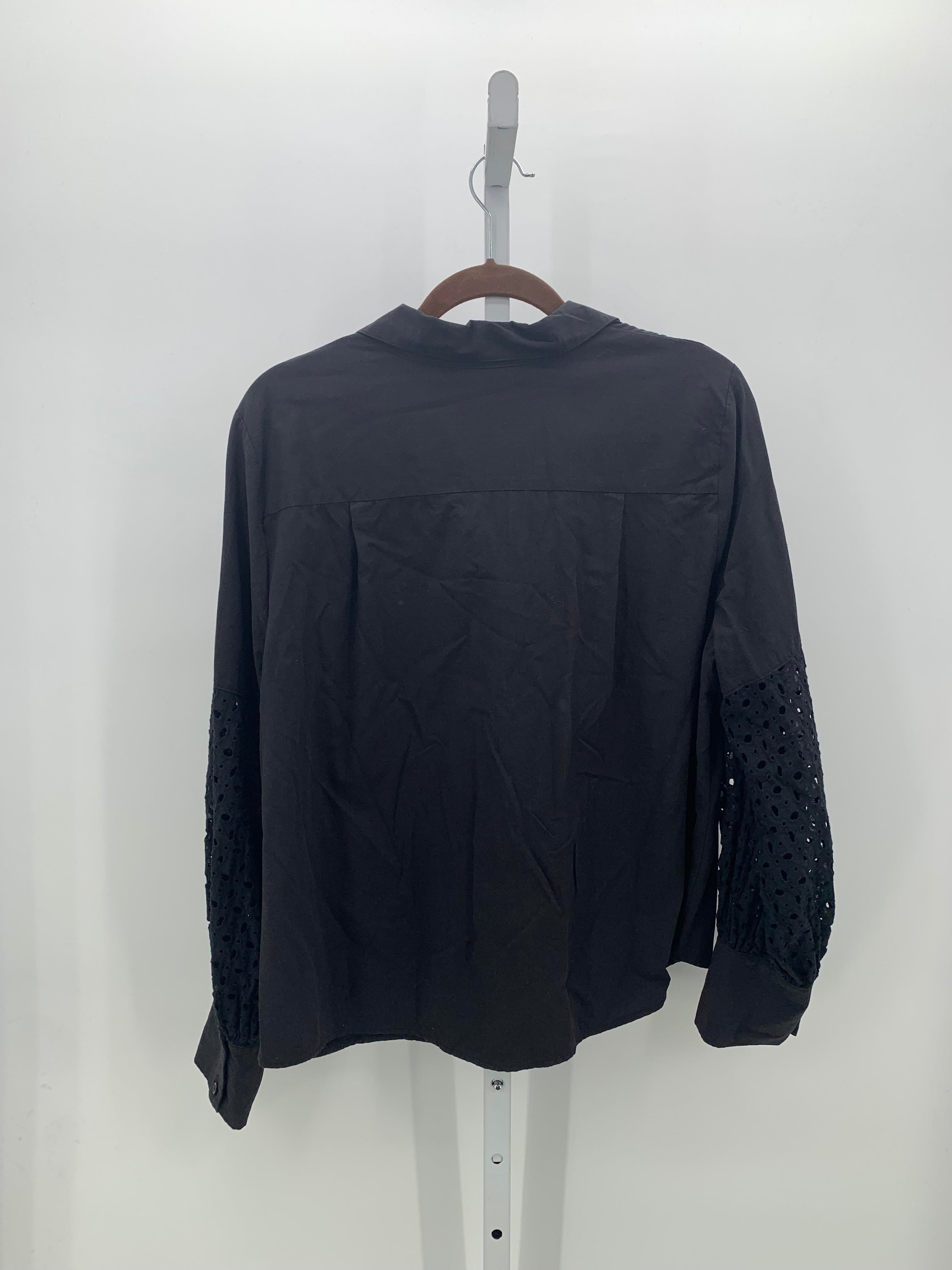 Nine West Size XXL Misses Long Sleeve Shirt
