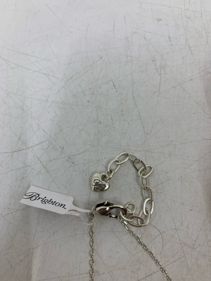 Interlok Harmony Two Tone Petite Pendant Necklace