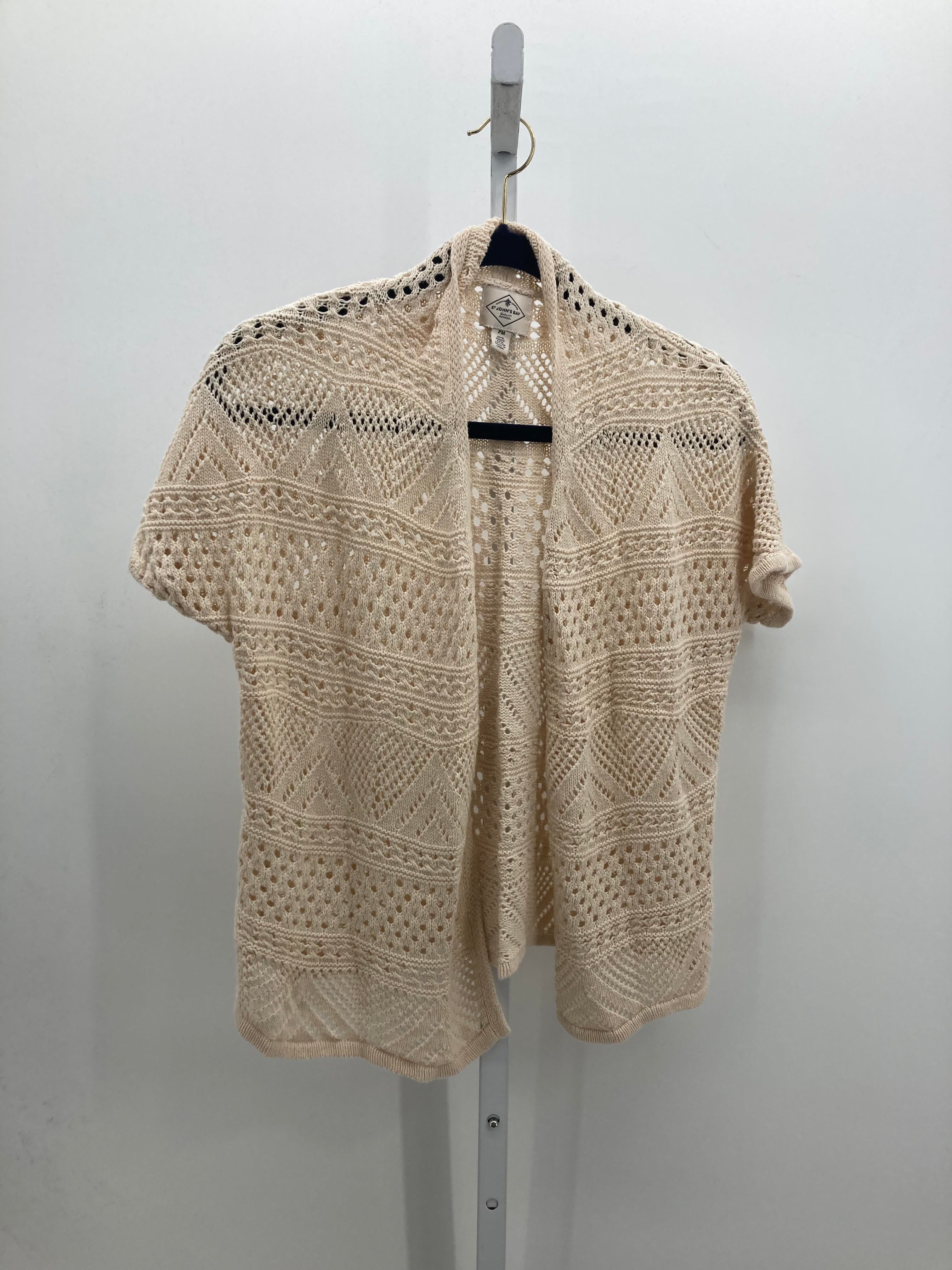 St. Johns Bay Size Medium Petite Petite Cardigan