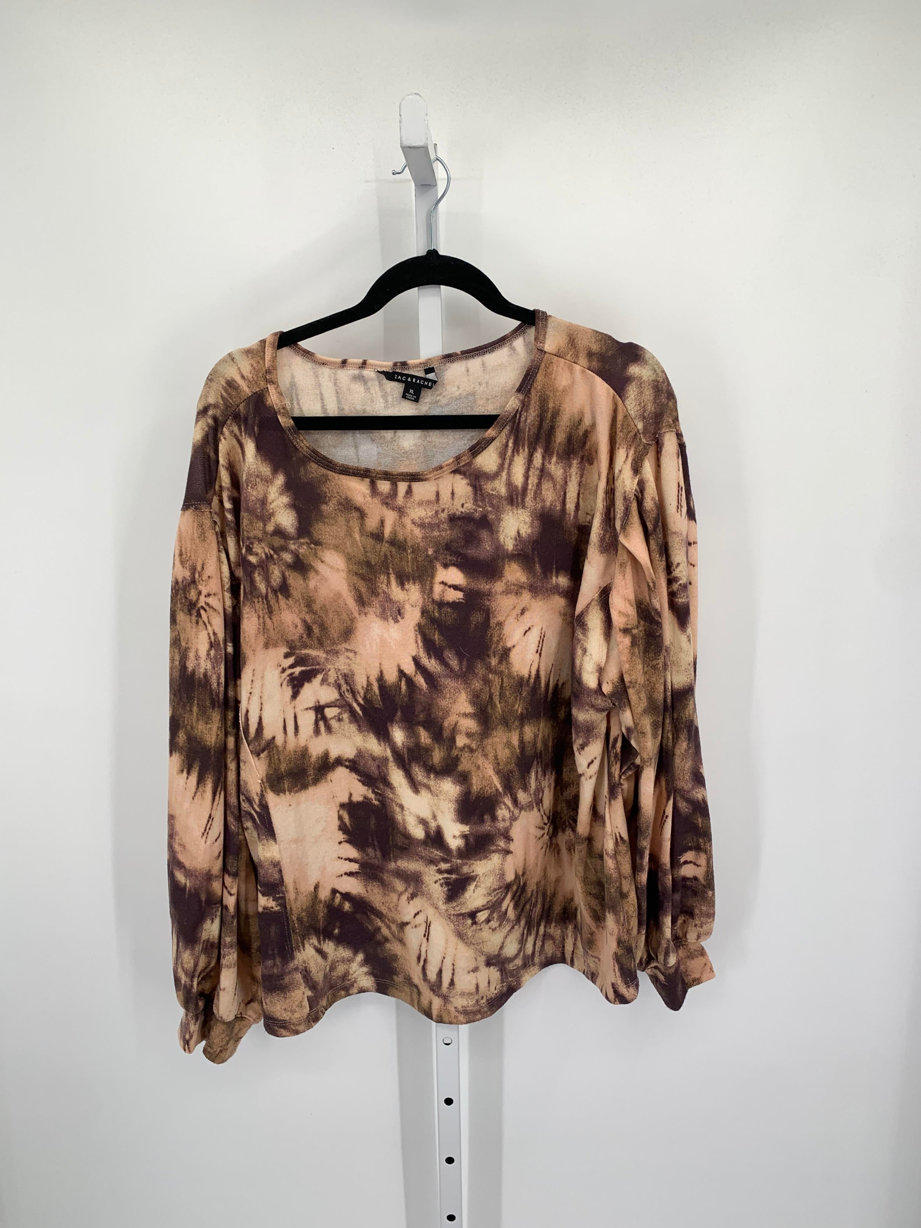 Zac & Rachel Size Extra Large Misses Long Sleeve Shirt