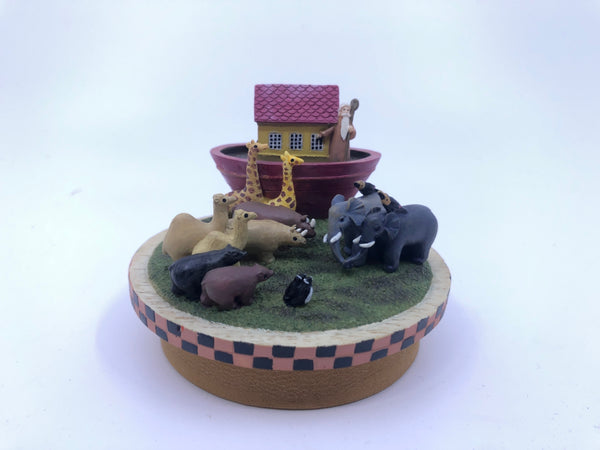 YANKEE CANDLE NOAH'S ARK SCENE CANDLE TOPPER.