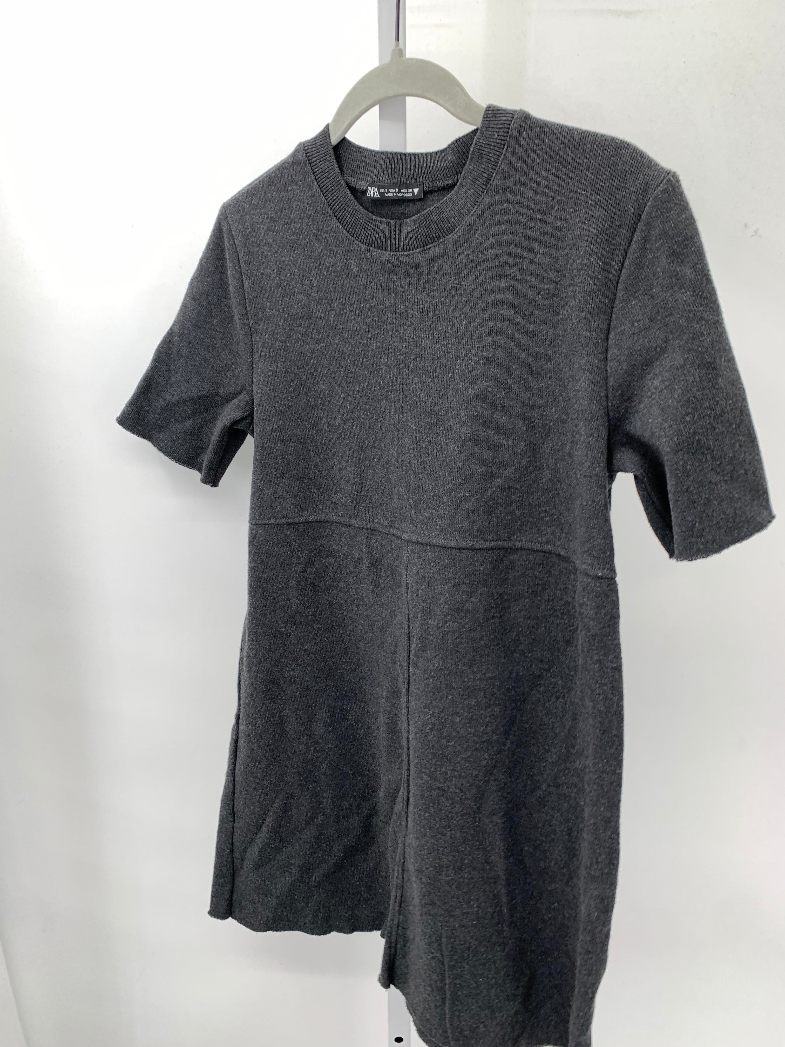 Zara Size Small Misses Short Sleeve Dress