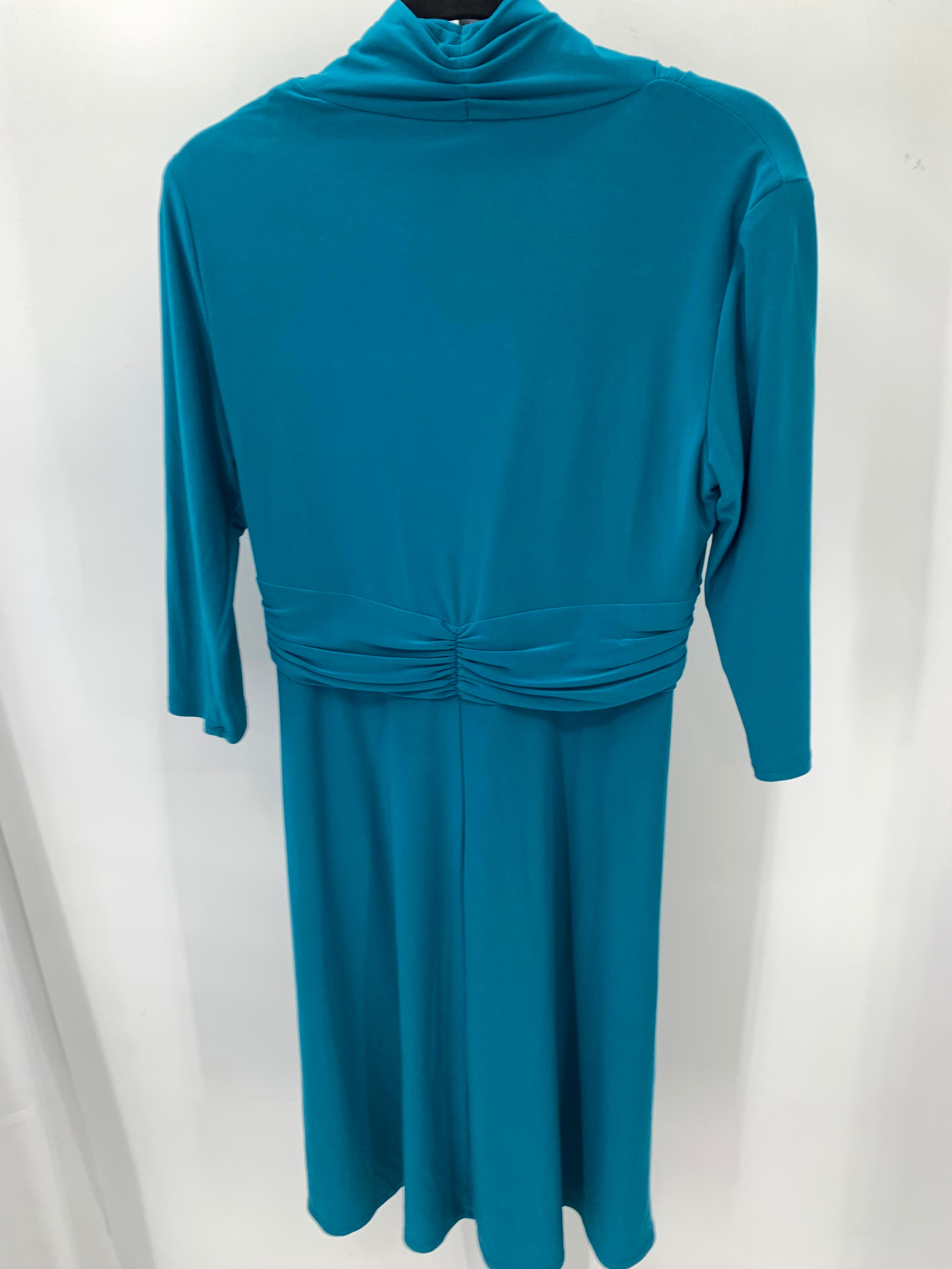 Jones New York Size 10 Misses 3/4 Sleeve Dress