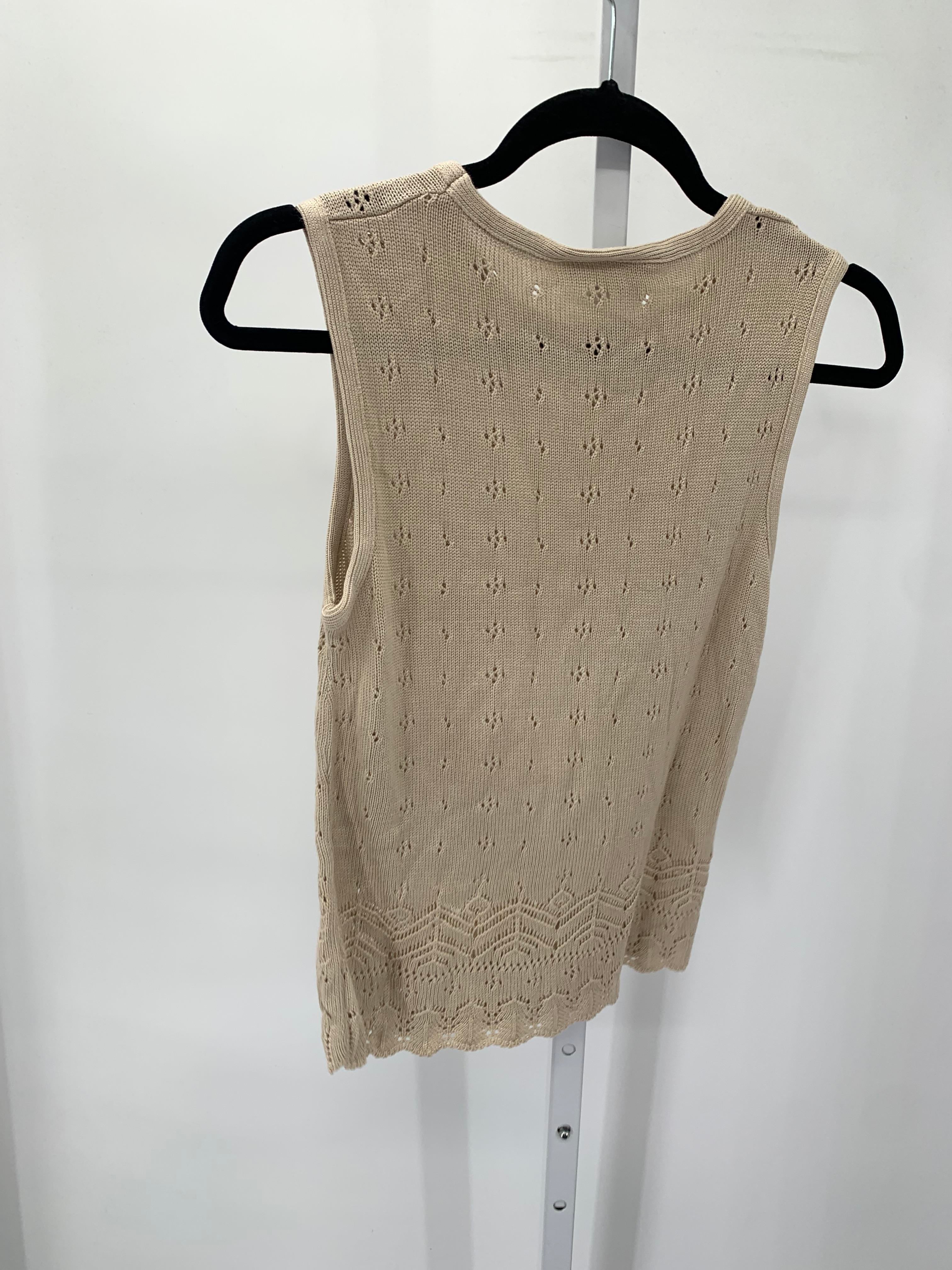 Size Small Misses Sleeveless Sweater
